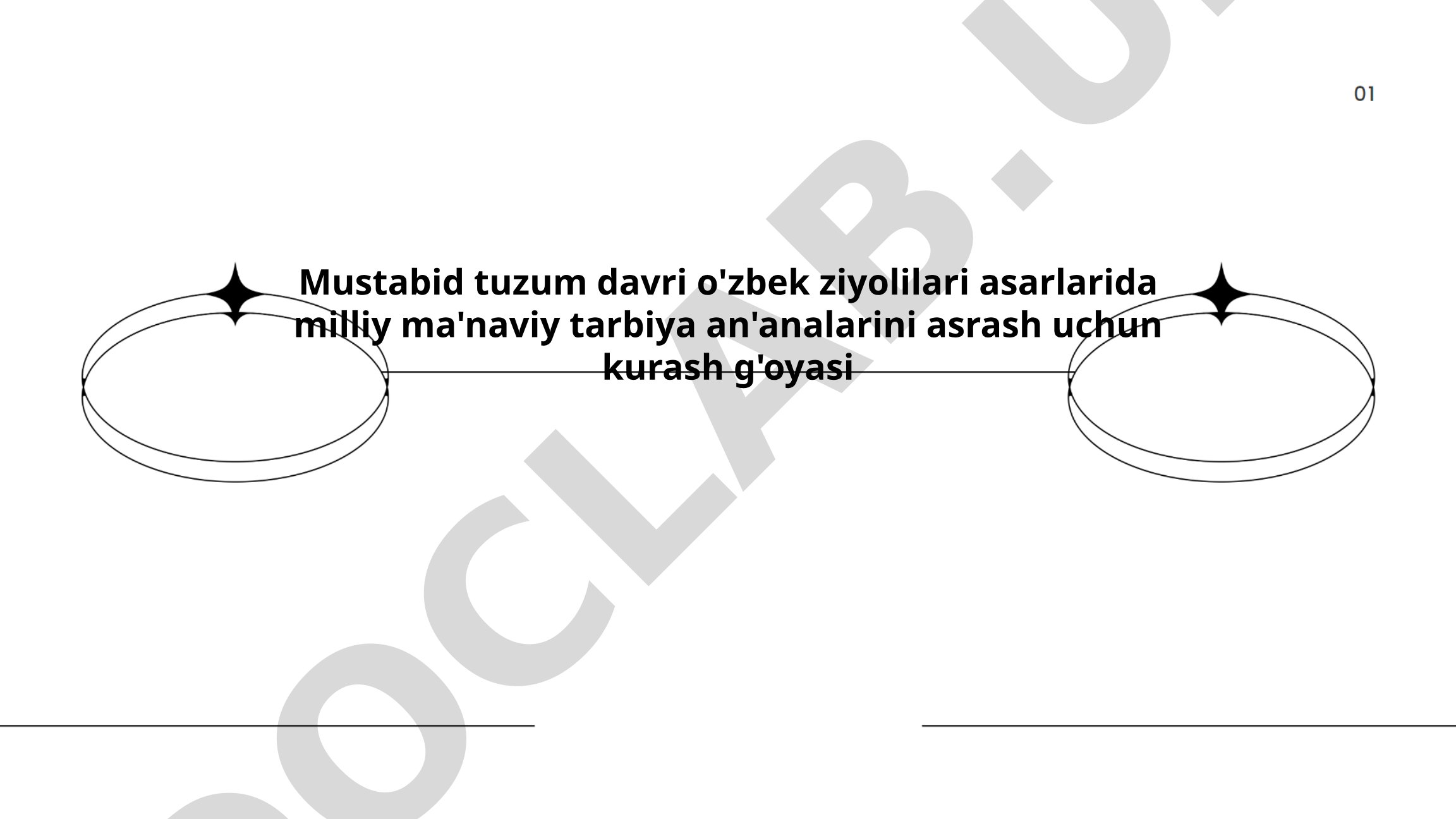 Mustabid tuzum davri o'zbek ziyolilari asarlarida milliy ma'naviy tarbiya an'analarini asrash uchun kurash g'oyasi