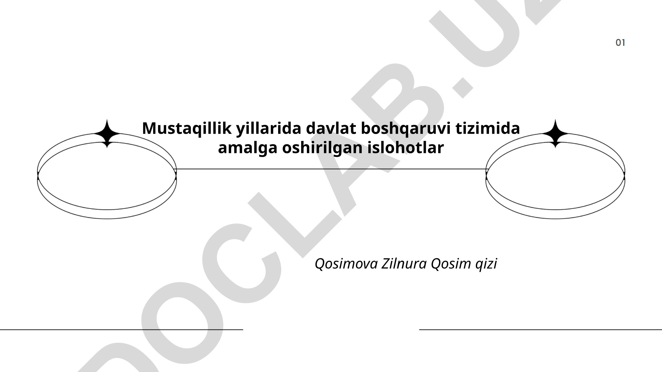 Mustaqillik yillarida davlat boshqaruvi tizimida amalga oshirilgan islohotlar