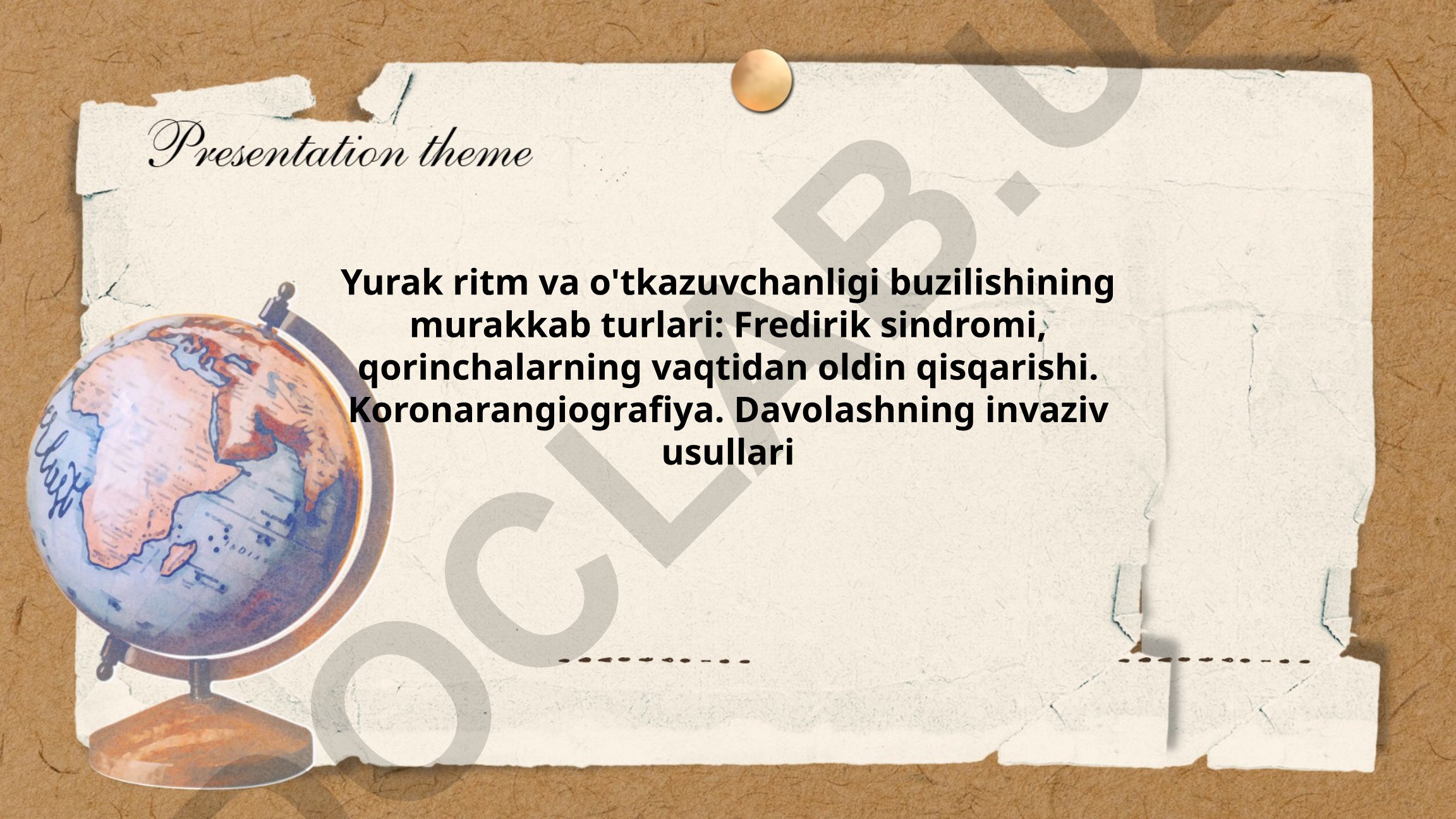 Yurak ritm va o'tkazuvchanligi buzilishining murakkab turlari