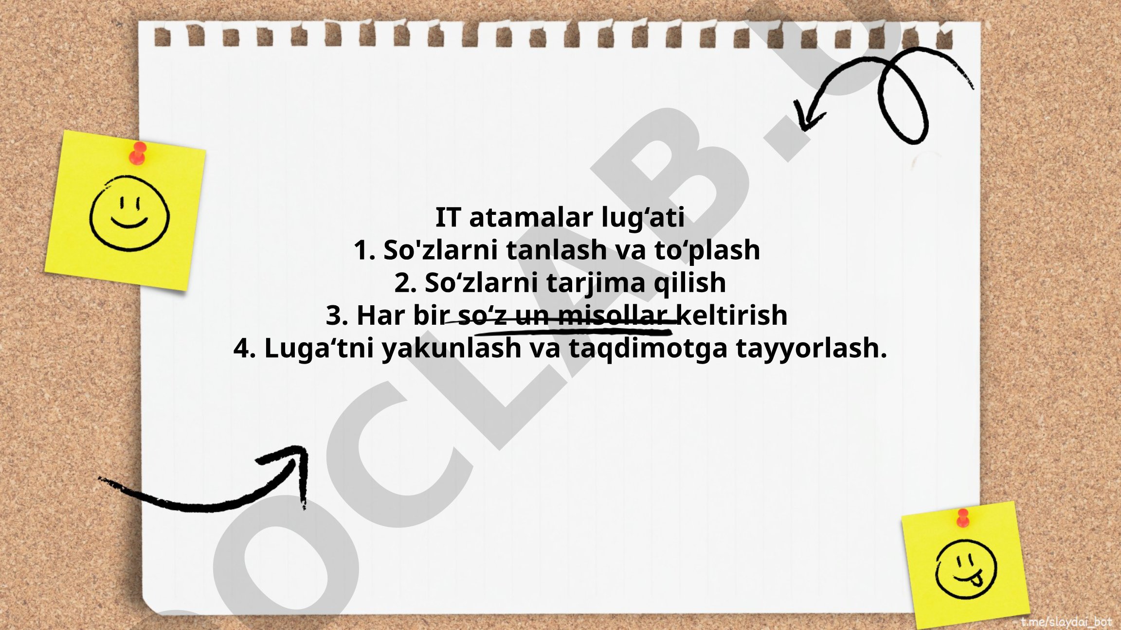 IT atamalar lug‘ati va AT terminologiyasi