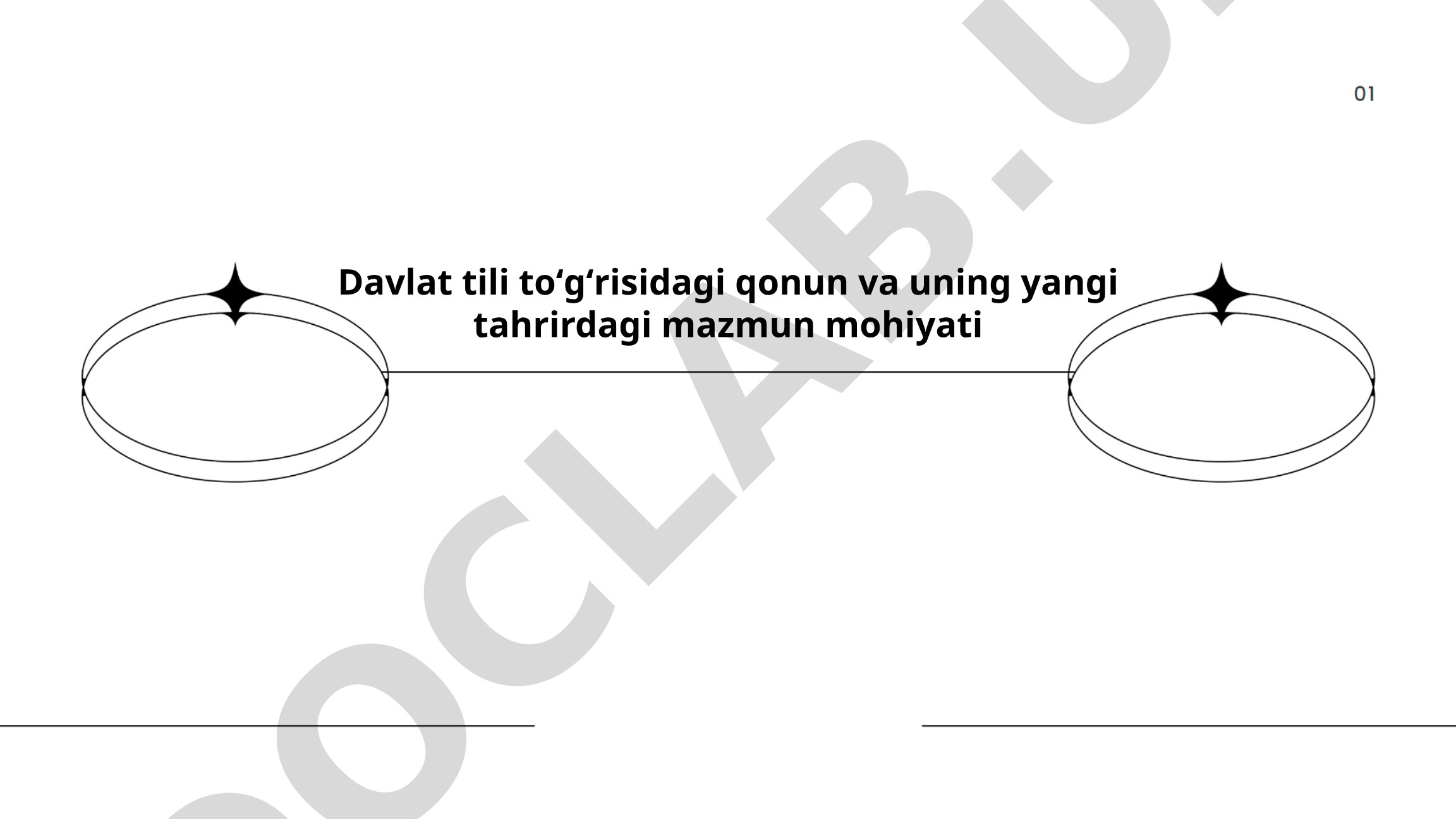 Davlat tili toʻgʻrisidagi qonun va uning yangi tahrirdagi mazmun mohiyati