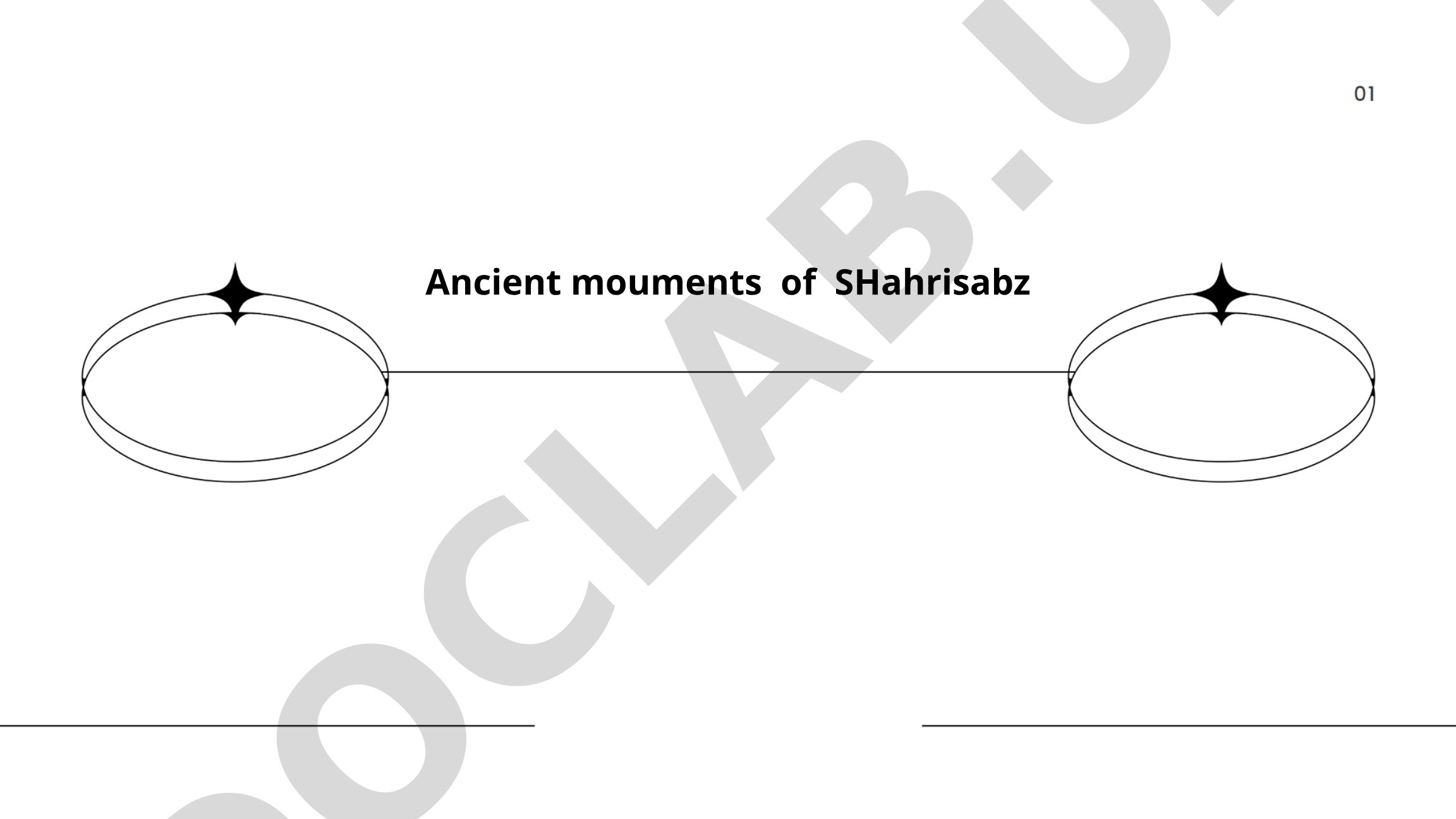 Ancient monuments of Shahrisabz