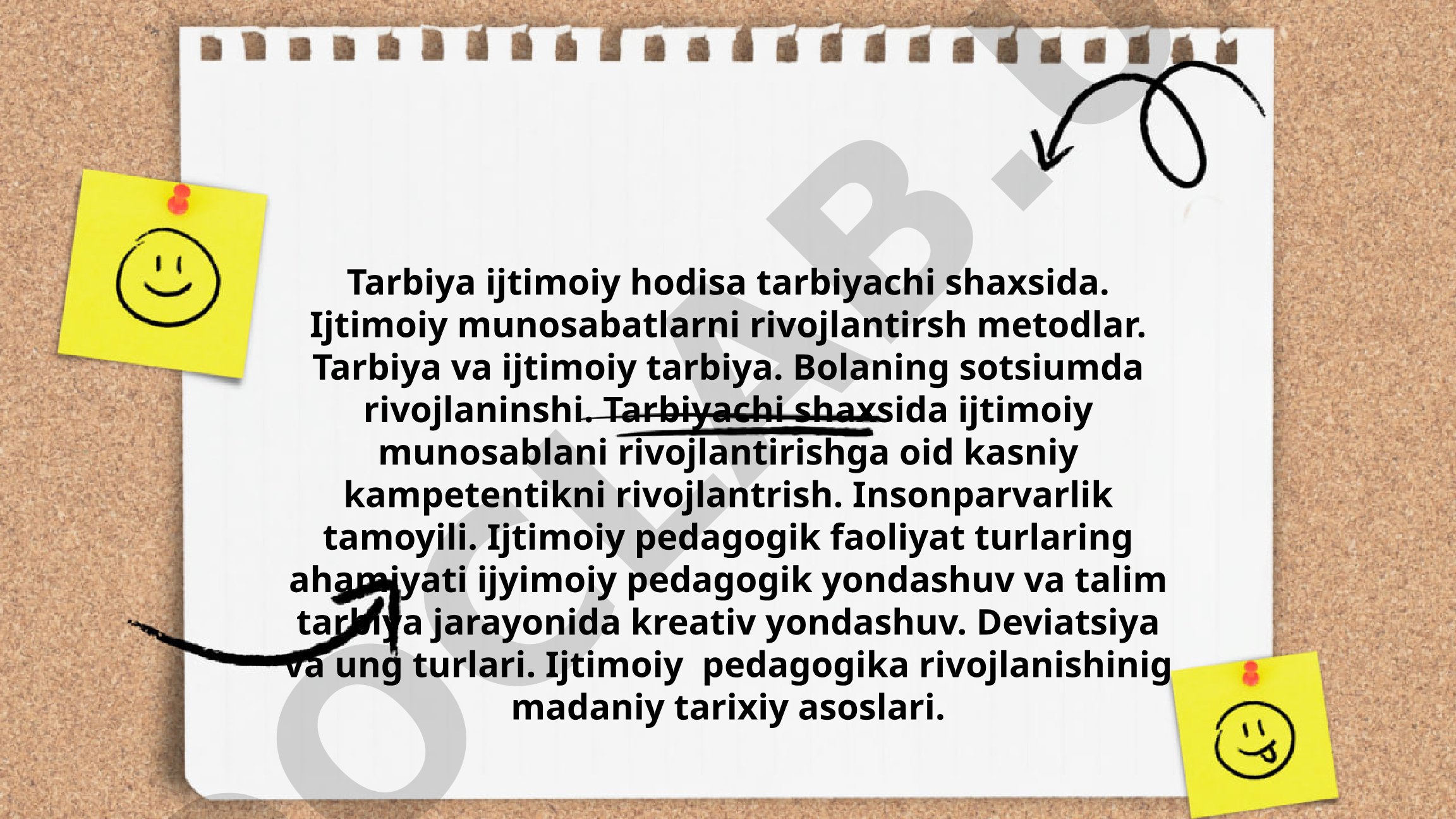 Tarbiya ijtimoiy hodisa tarbiyachi shaxsida