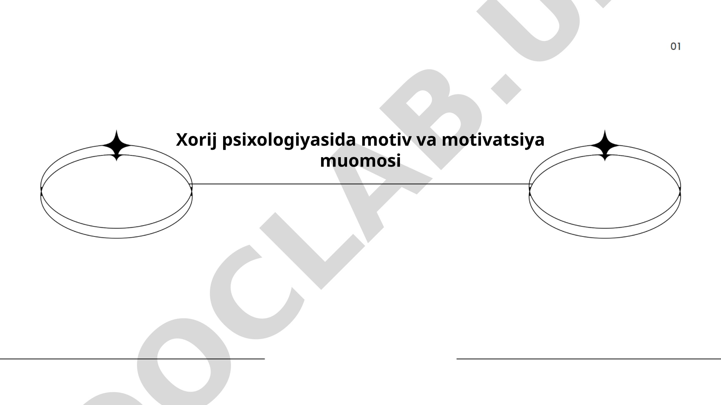 Xorij psixologiyasida motiv va motivatsiya muomosi