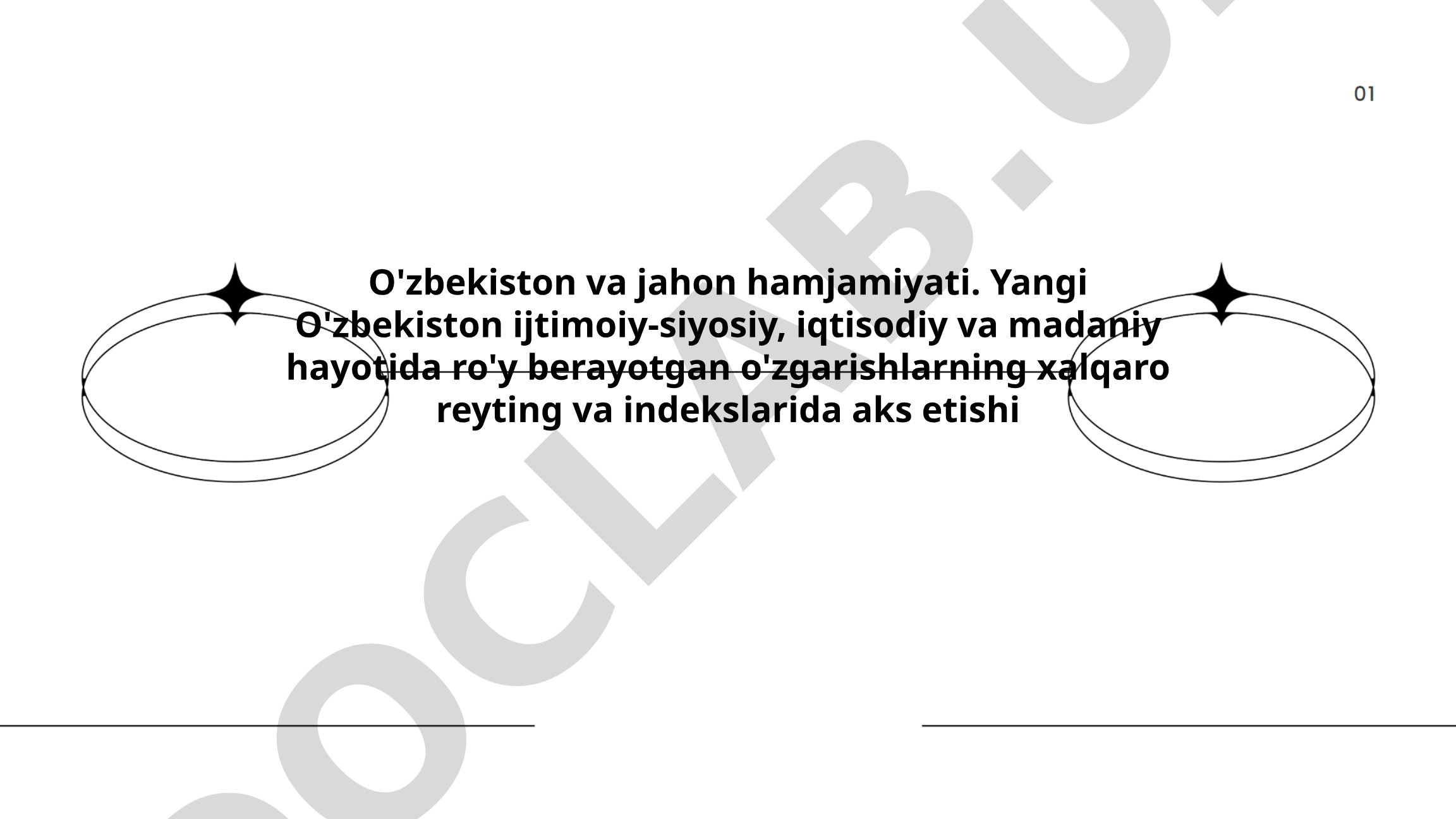 O'zbekistonning xalqaro reyting va indekslardagi o'rni