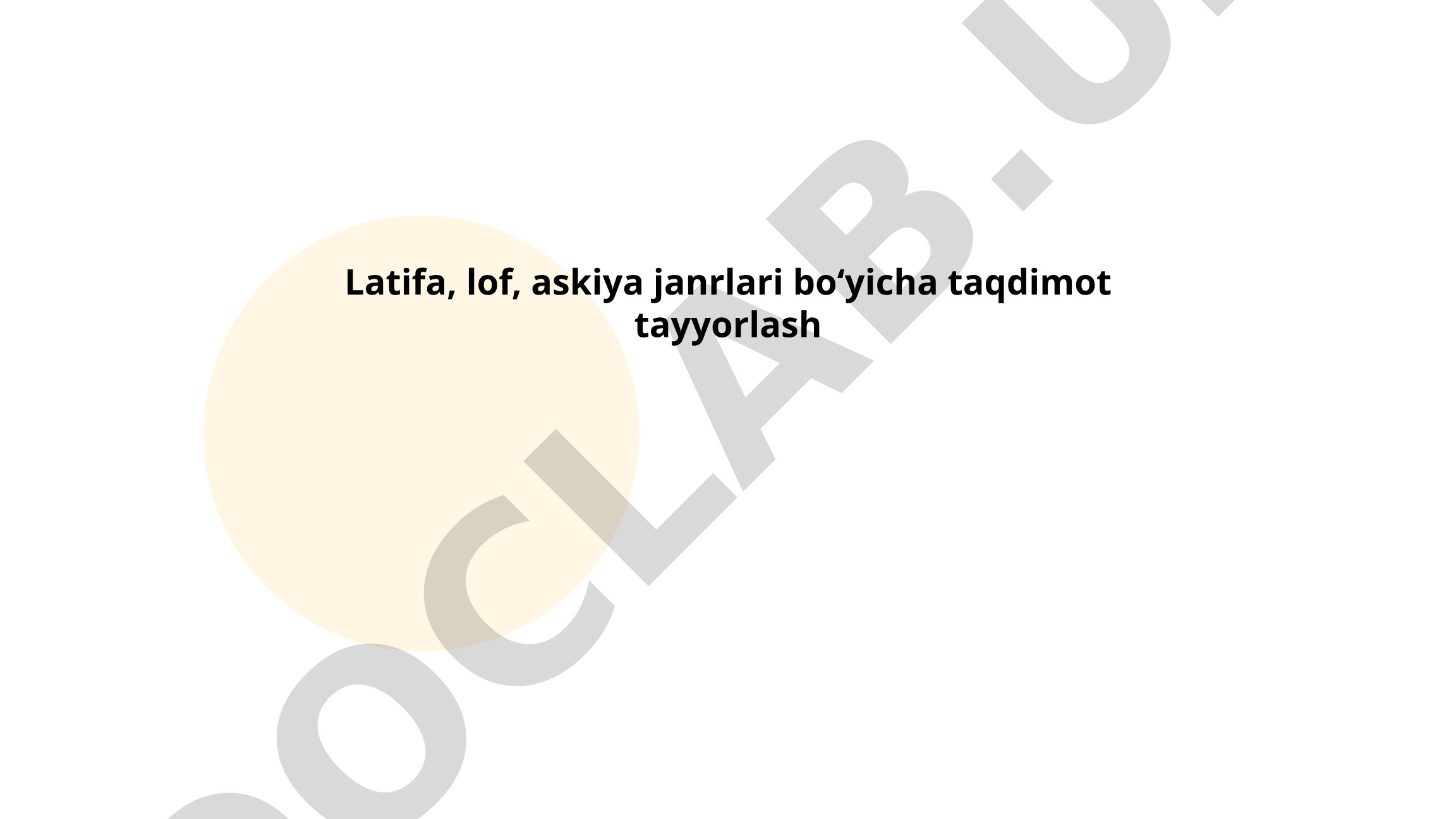 Latifa, lof, askiya janrlari