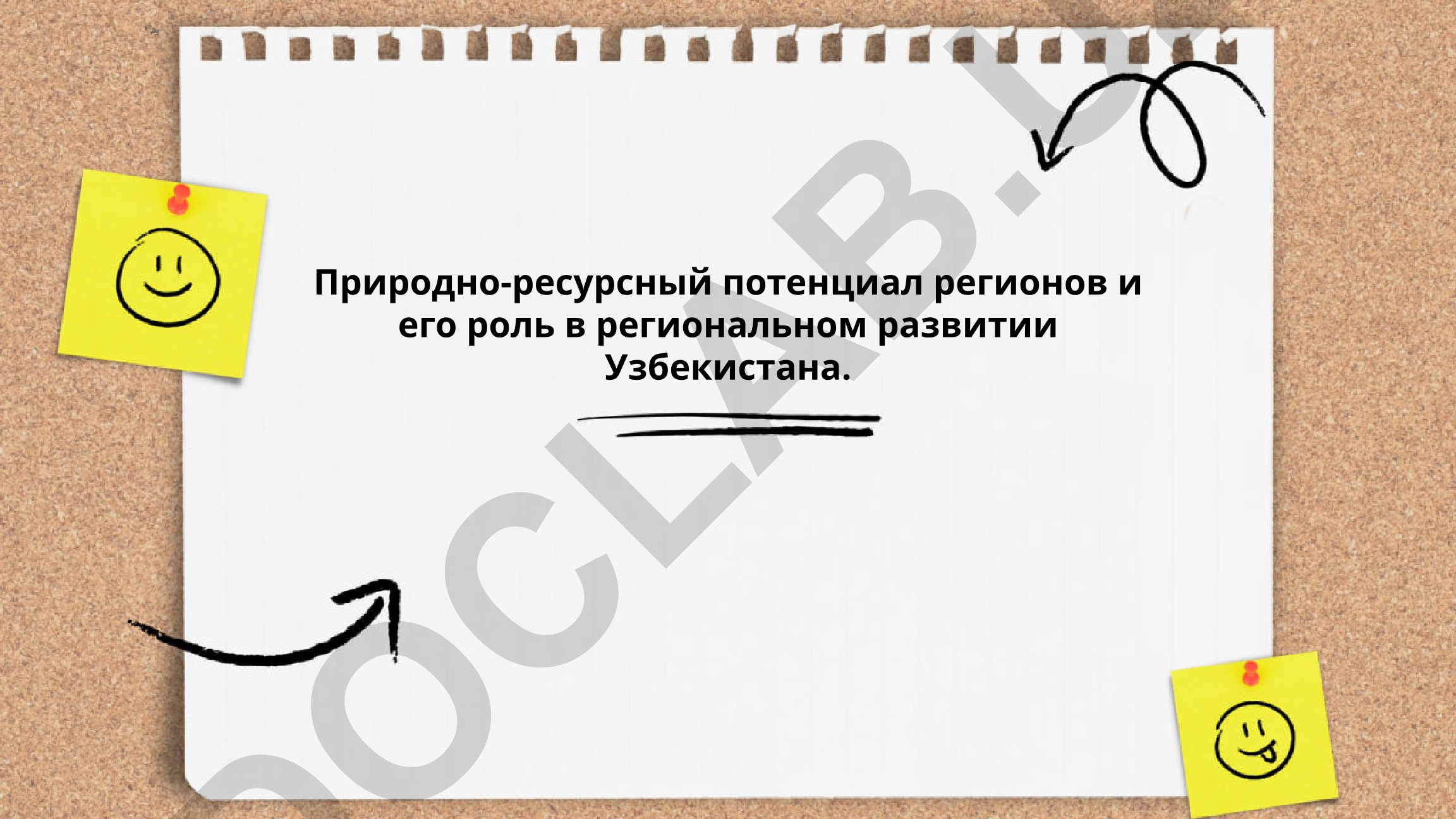 Природно-ресурсный потенциал регионов и его роль в региональном развитии Узбекистана