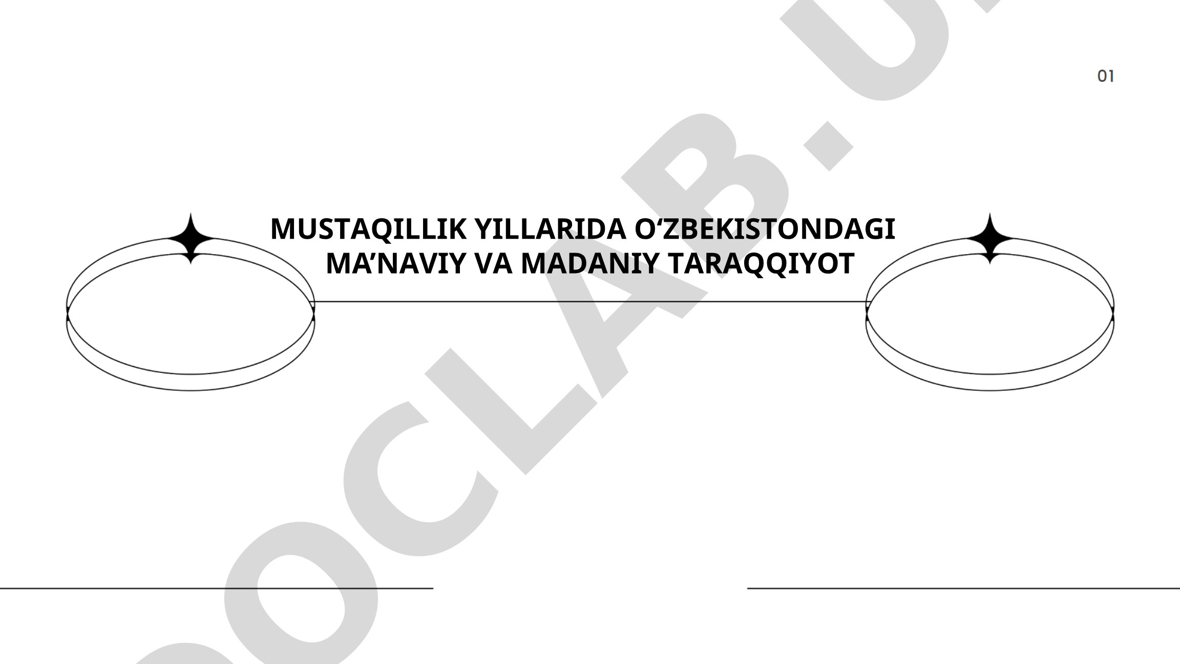 Mustaqillik yillarida O'zbekistondagi ma'naviy va madaniy taraqqiyot