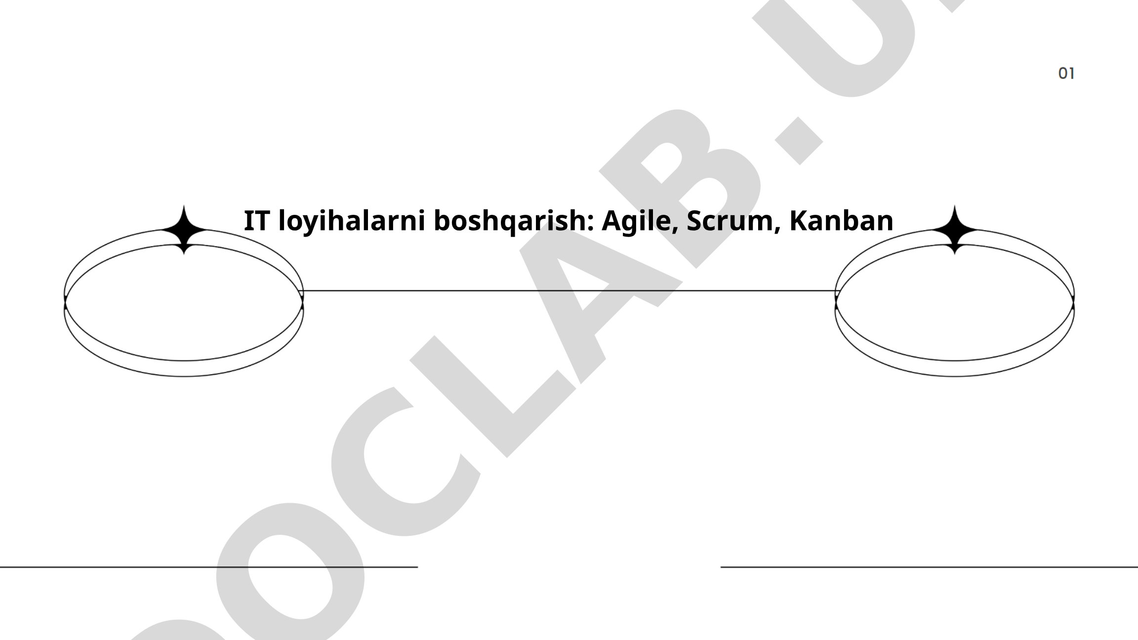 IT loyihalarni boshqarish: Agile, Scrum, Kanban