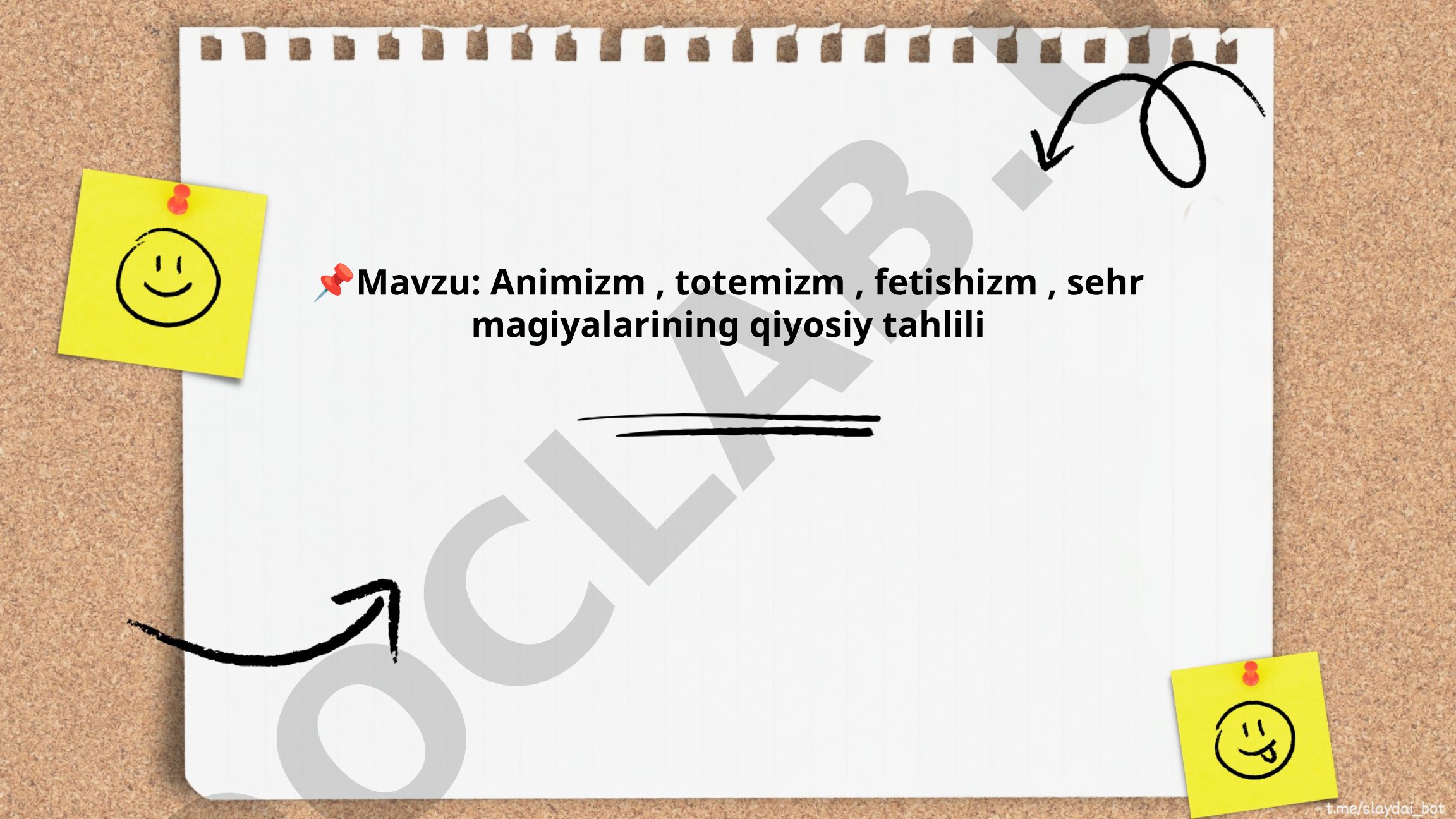 Animizm, totemizm, fetishizm, sehr magiyalarining qiyosiy tahlili