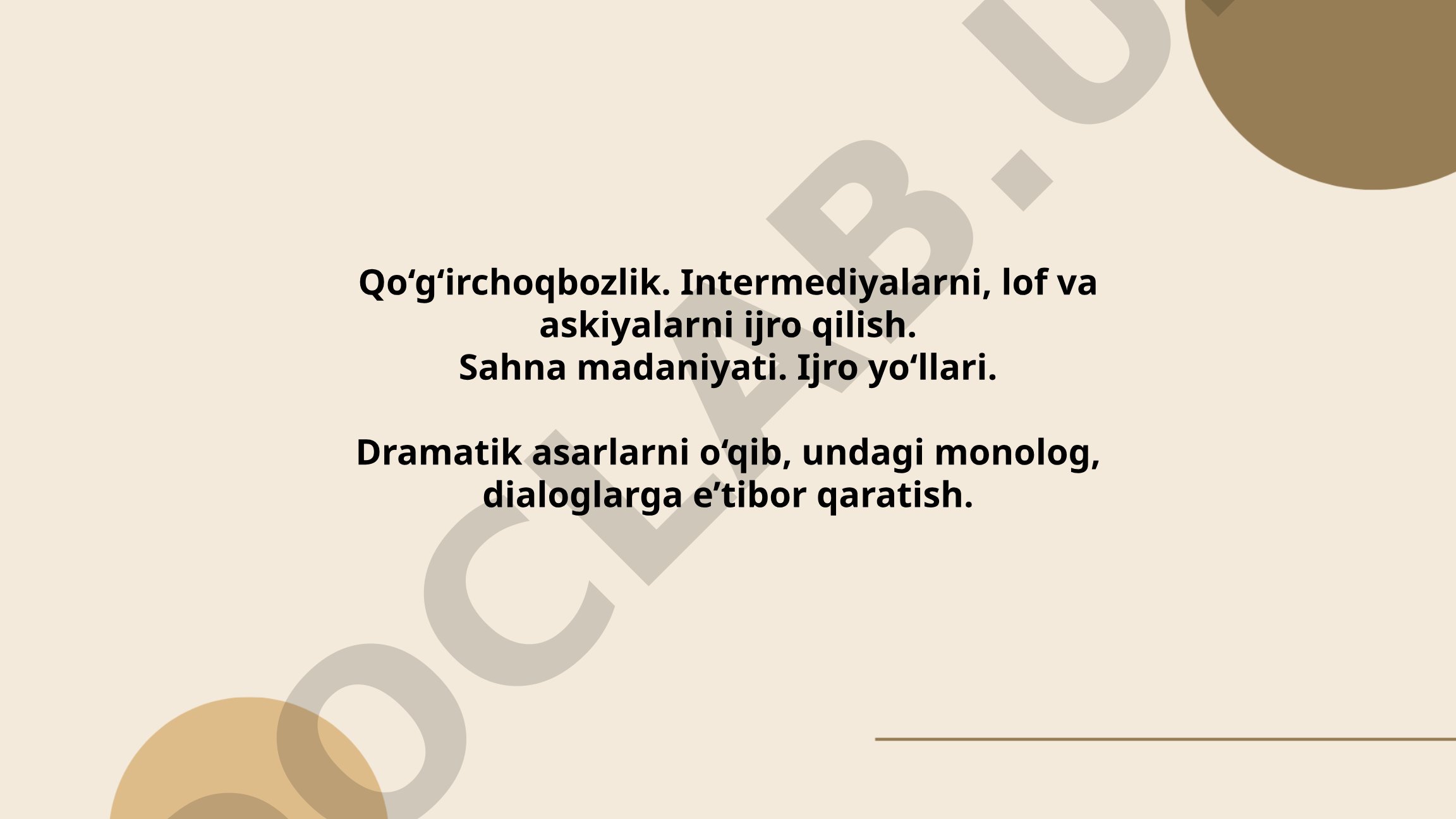 Qo‘g‘irchoqbozlik tarixi, texnikalari va sahna madaniyati