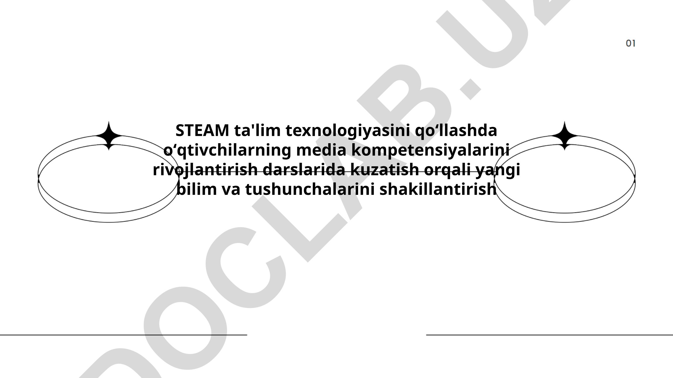 STEAM ta'limida media kompetensiyani rivojlantirish