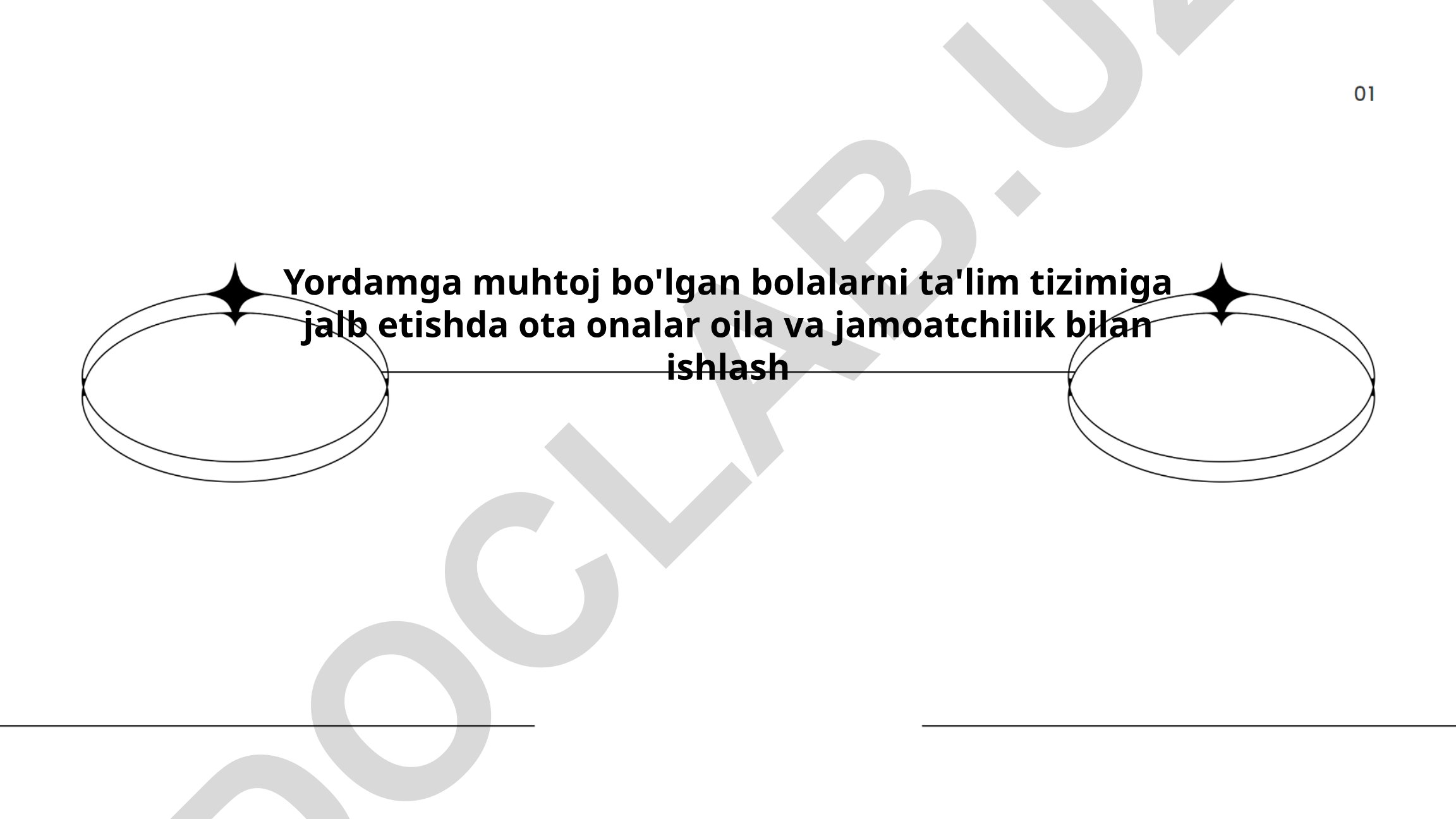 Yordamga muhtoj bolalarni ta'limga jalb etishda ota-ona, oila va jamoatchilik bilan ishlash