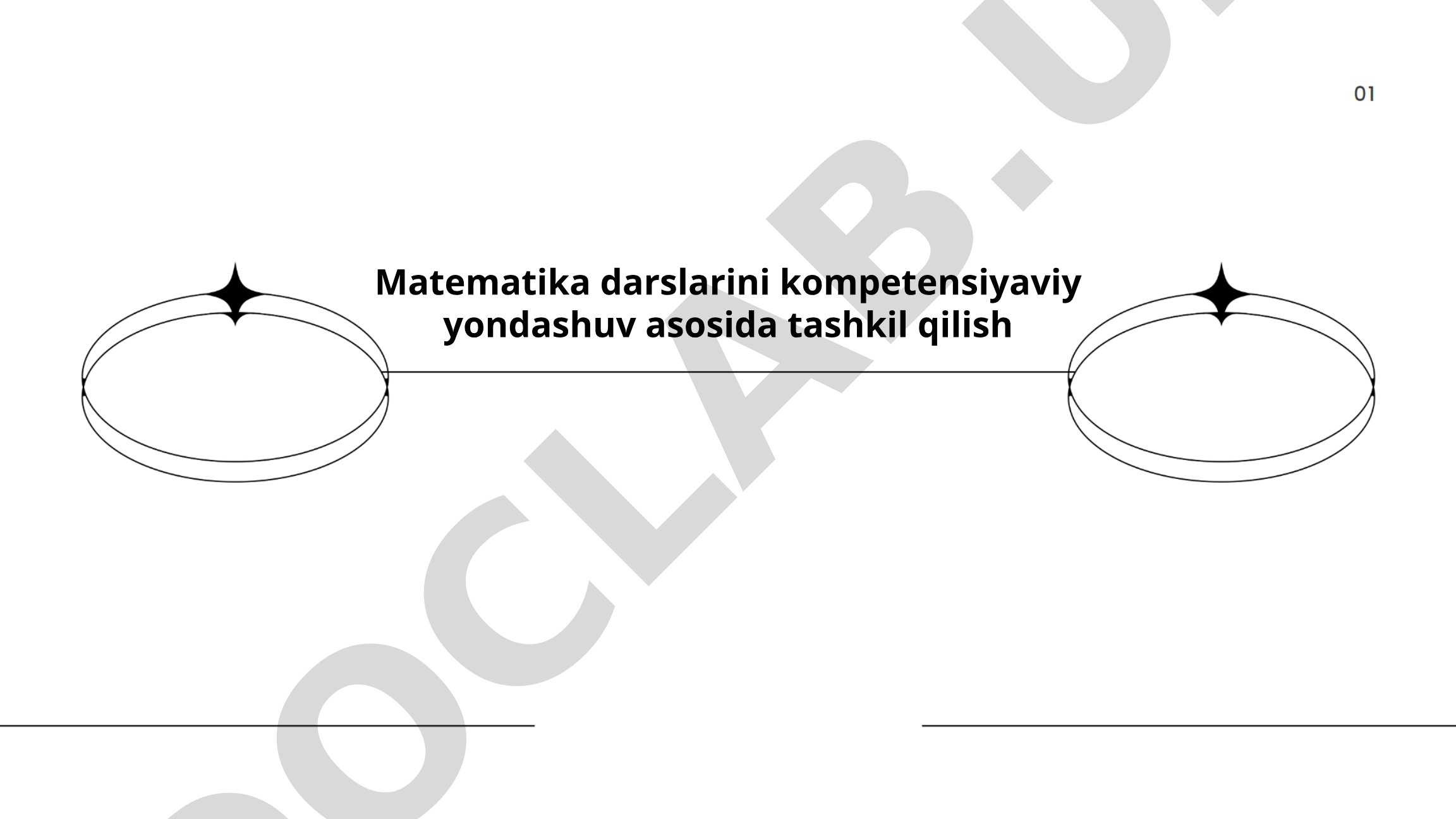 Matematika darslarini kompetensiyaviy yondashuv asosida tashkil qilish