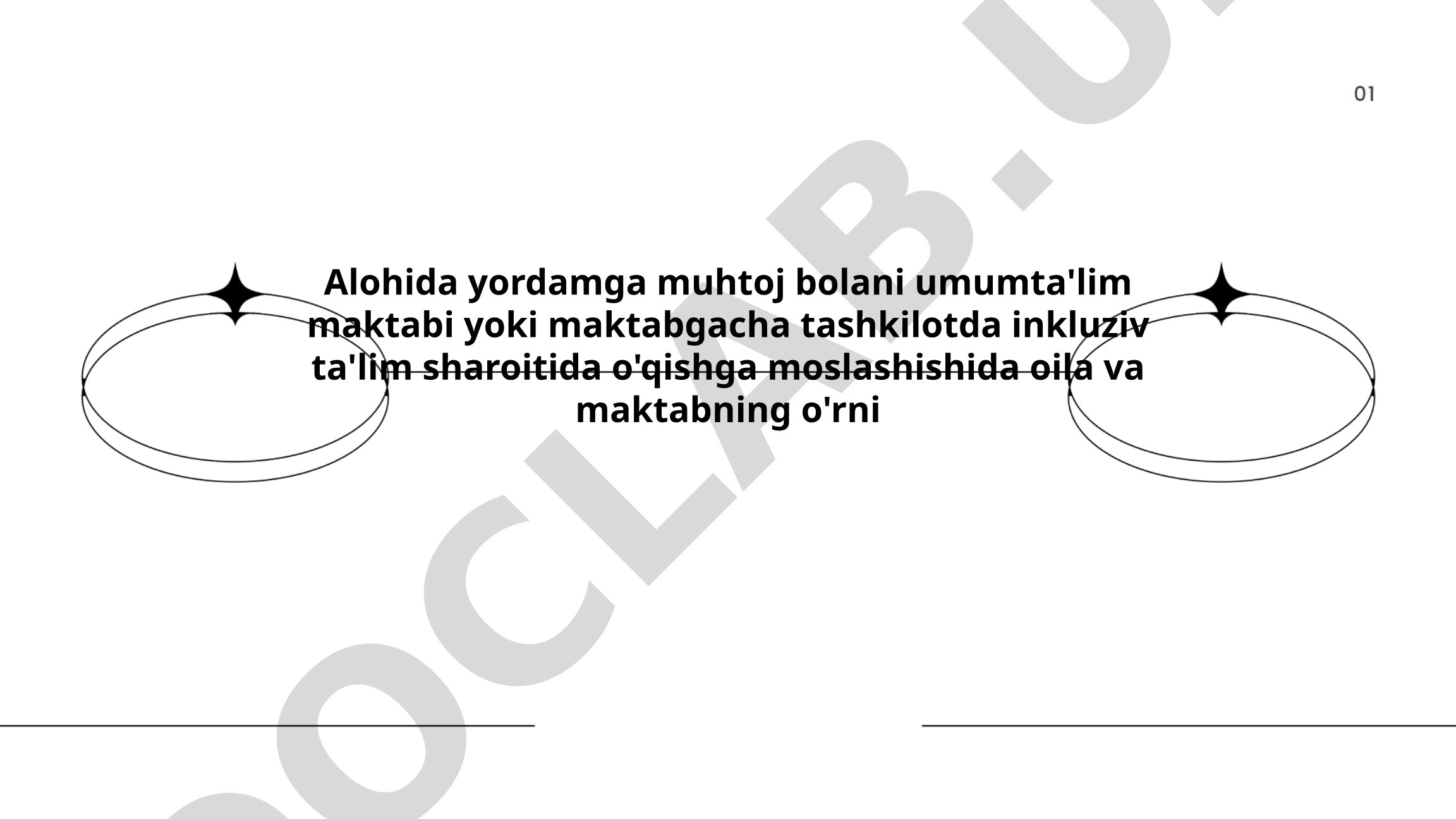 Inkluziv ta'limda oila va maktabning roli
