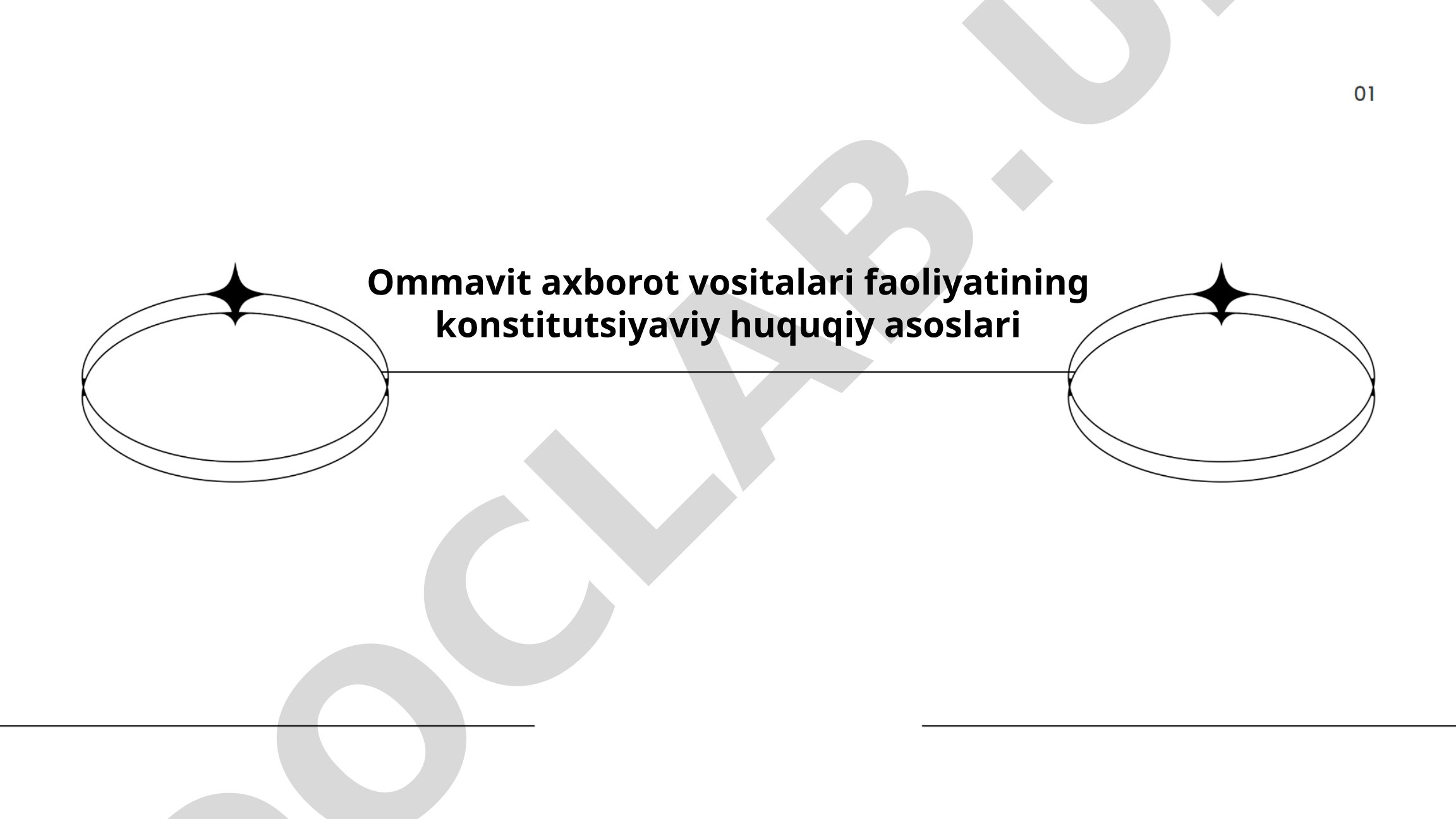Ommaviy axborot vositalari faoliyatining konstitutsiyaviy huquqiy asoslari