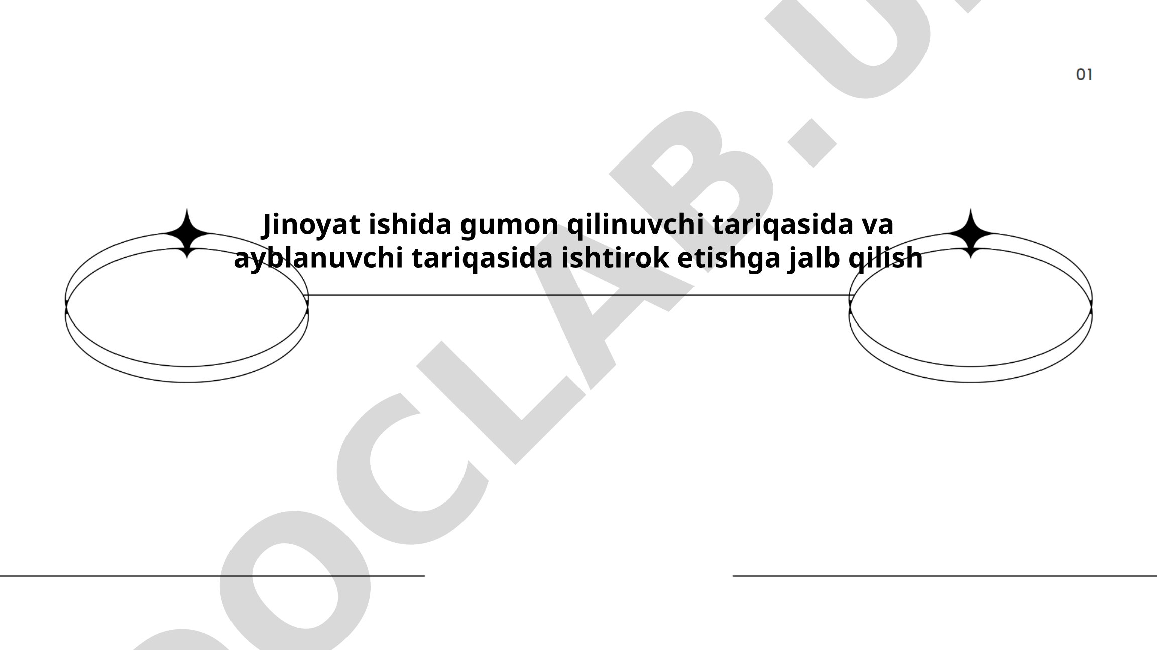 Jinoyat ishida gumon qilinuvchi va ayblanuvchining huquqlari