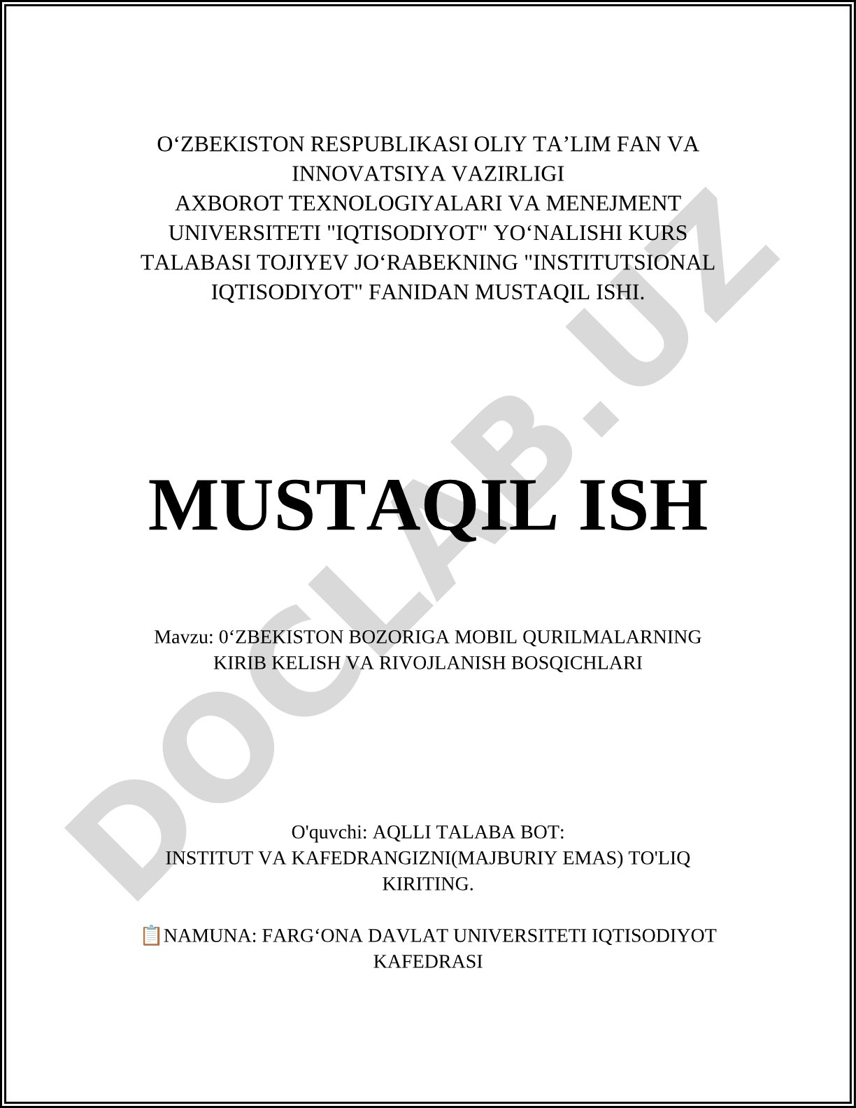 O'zbekiston bozoriga mobil qurilmalarning kirib kelish va rivojlanish bosqichlari