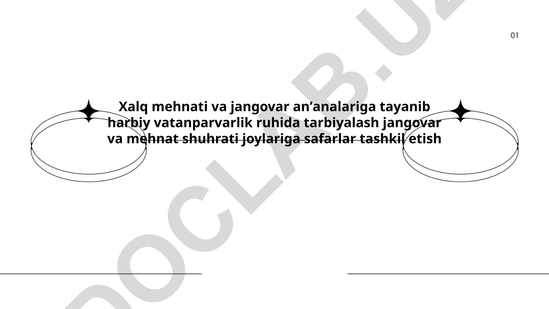 Harbiy vatanparvarlik ruhida tarbiyalash va jangovar an'analar