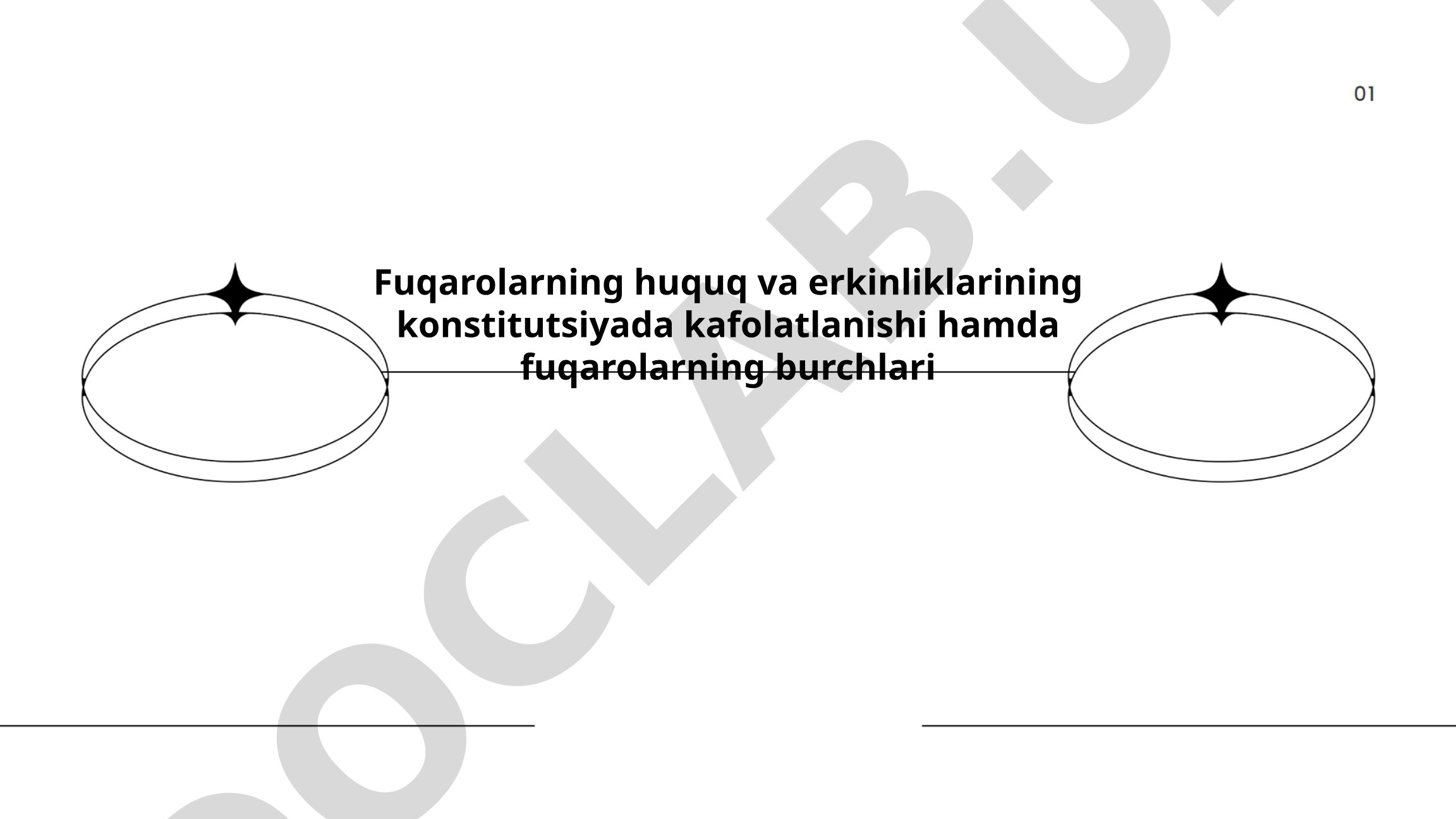 Konstitutsiyaviy huquqlar va fuqarolik burchlari