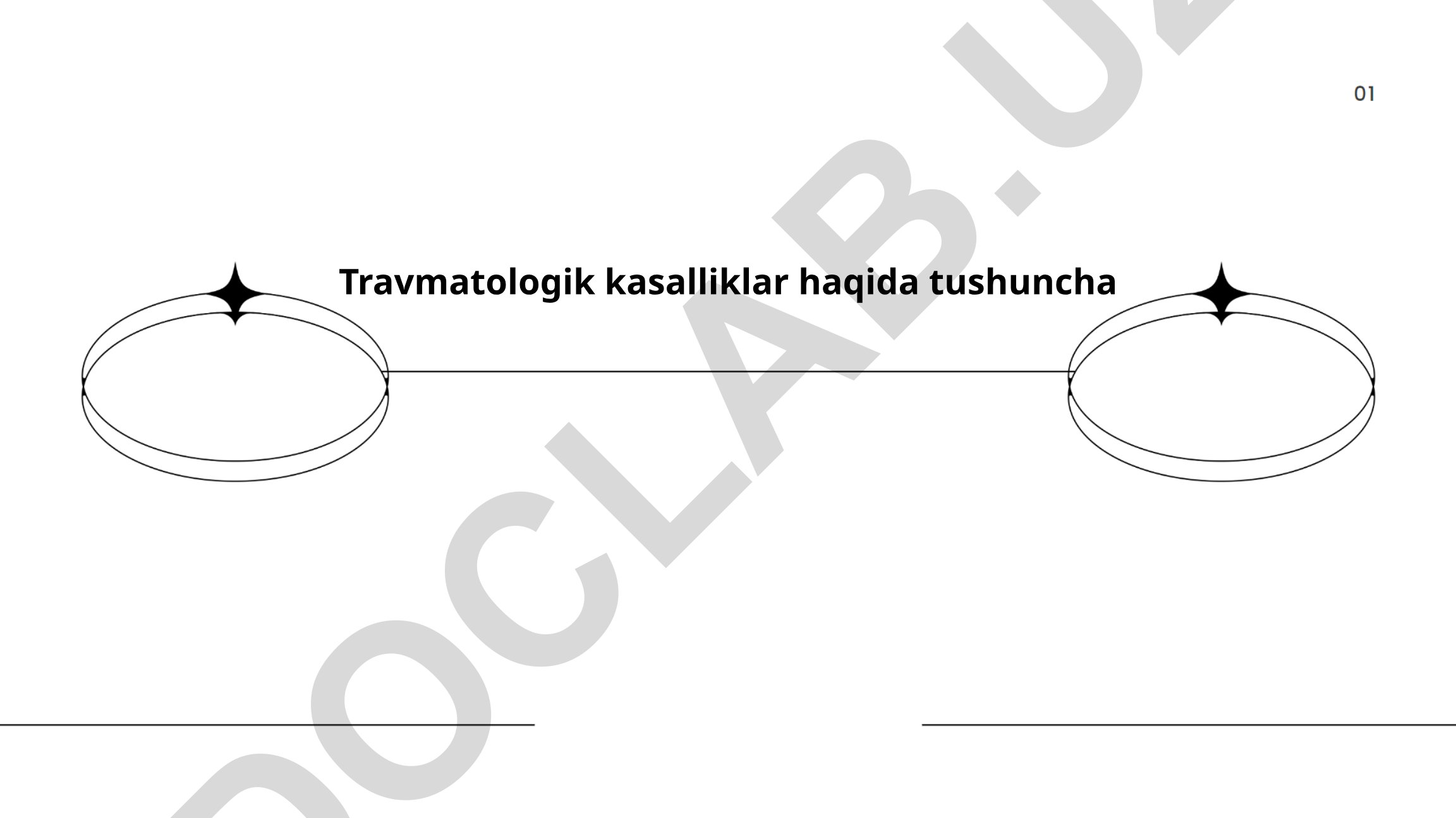 Travmatologik kasalliklar haqida tushuncha