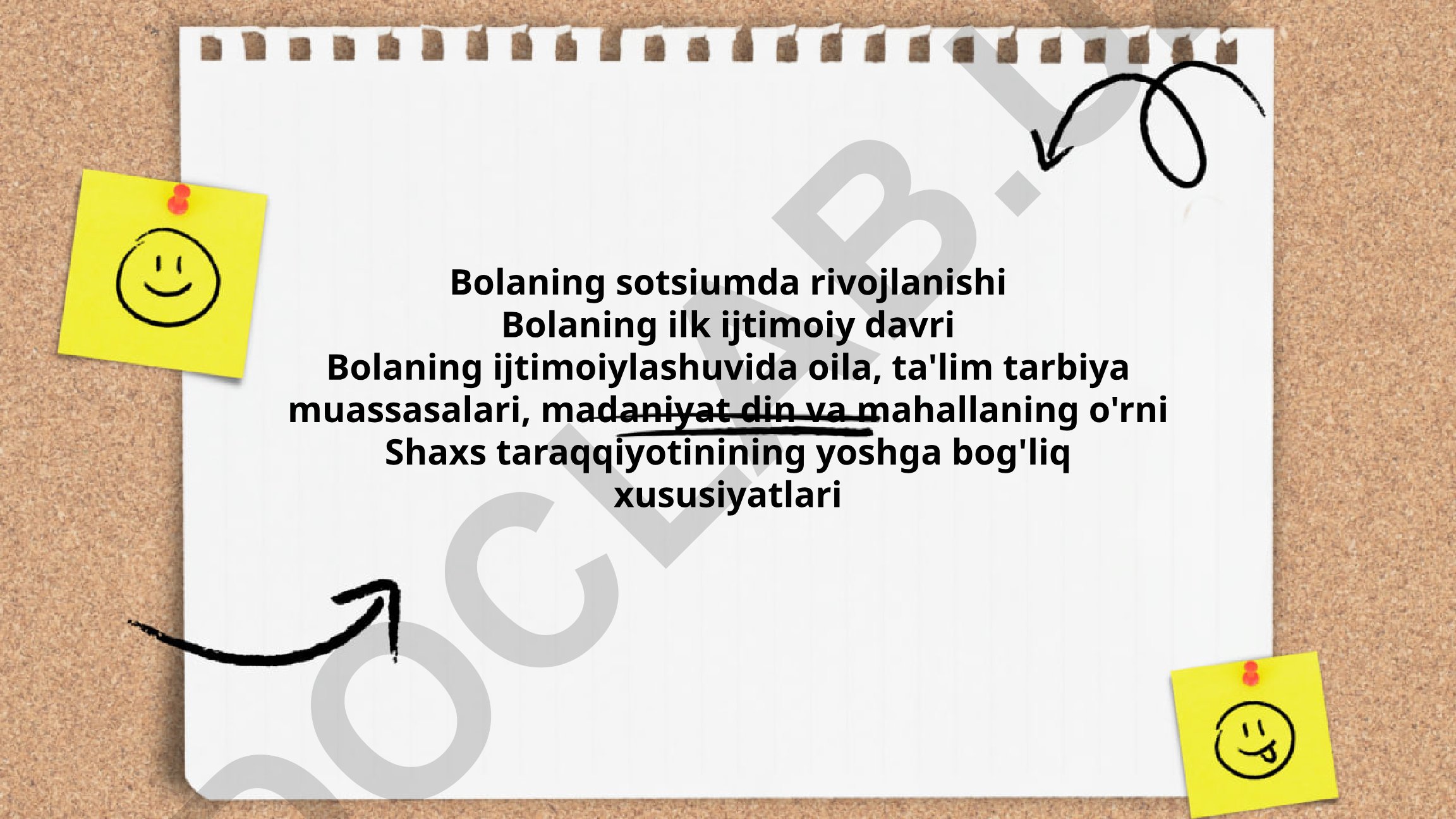 Bolaning sotsiumda rivojlanishi va ijtimoiylashuv bosqichlari