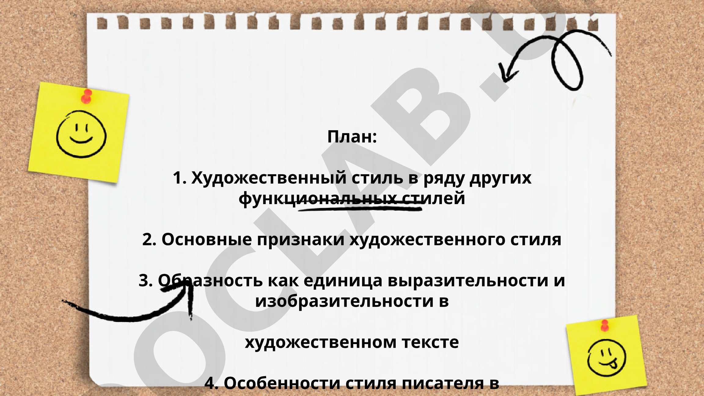 Художественный стиль в ряду функциональных стилей