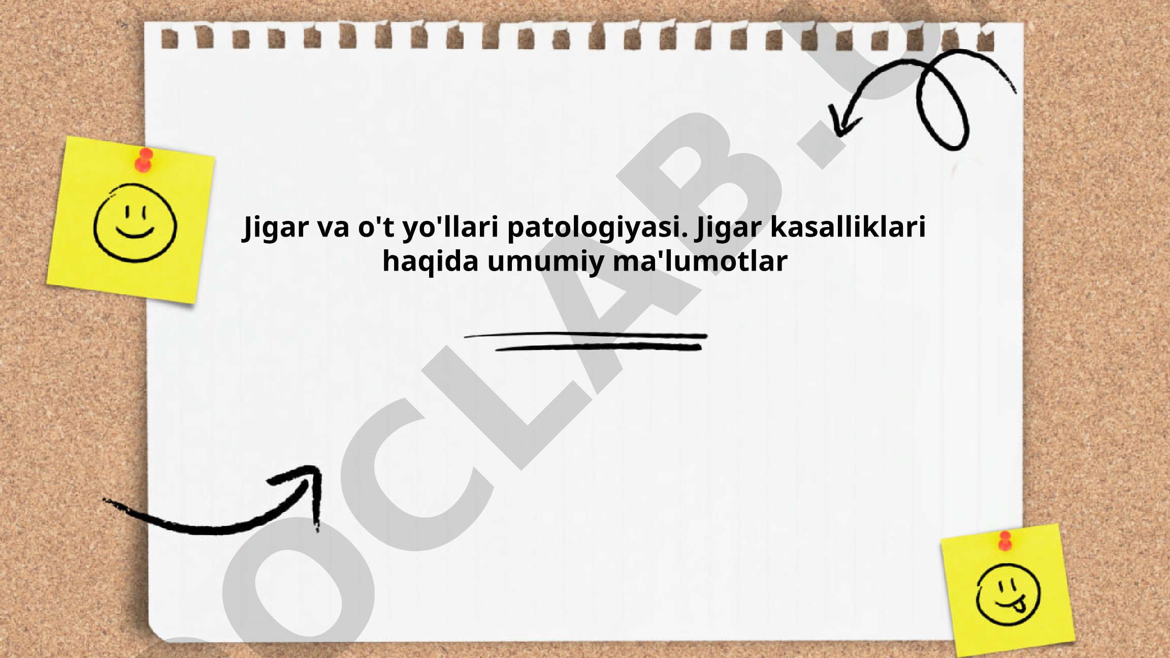Jigar va o't yo'llari patologiyasi