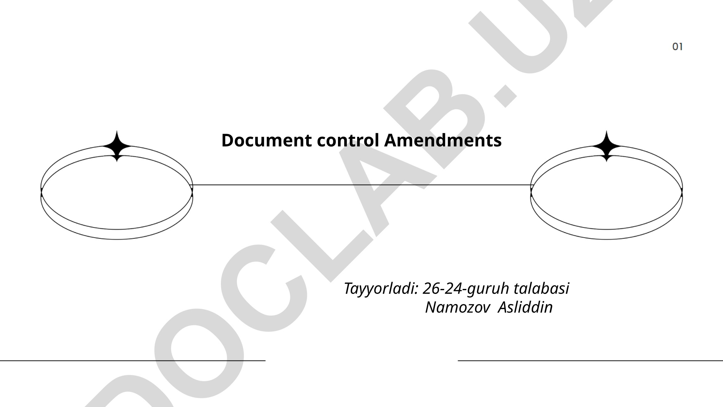 Version Control Systems va Hujjatni Nazorat Qilish