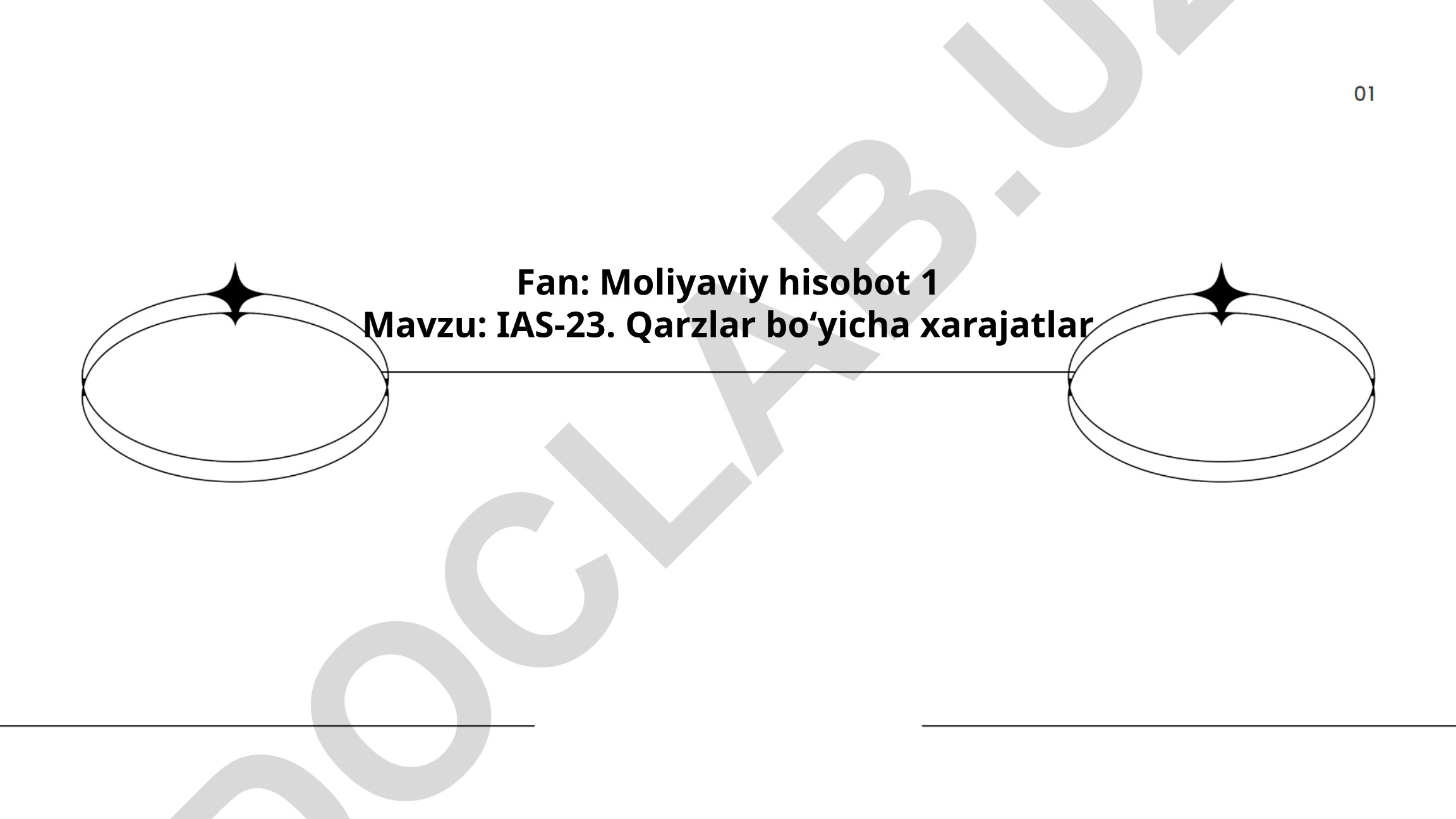 IAS-23. Qarzlar boʻyicha xarajatlar