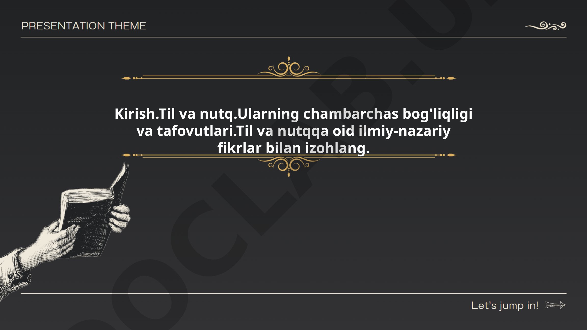 Til va nutqning chambarchas bog'liqligi va tafovutlari