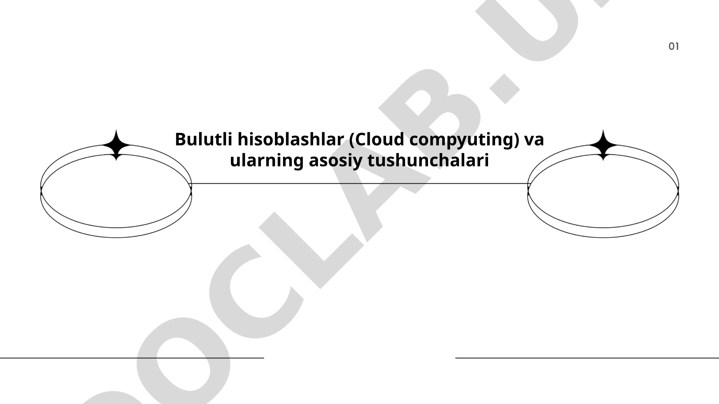 Bulutli hisoblashlar va ularning asosiy tushunchalari