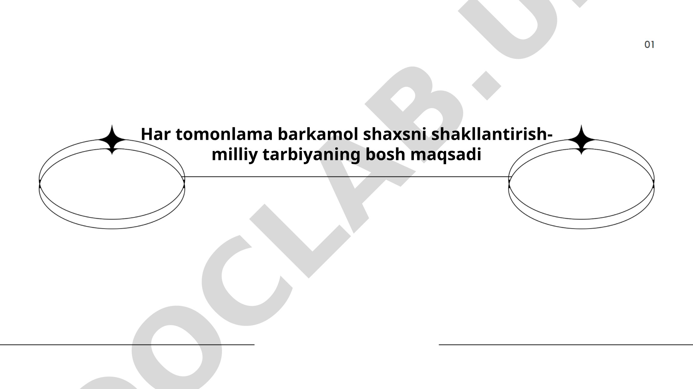 Har tomonlama barkamol shaxsni shakllantirish va milliy tarbiya