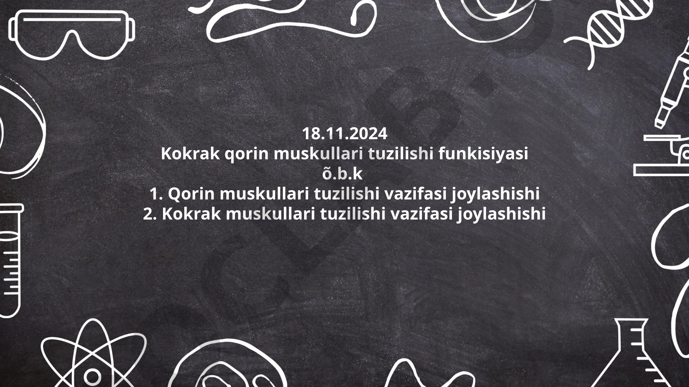 Kokrak qorin muskullari tuzilishi funkisiyasi