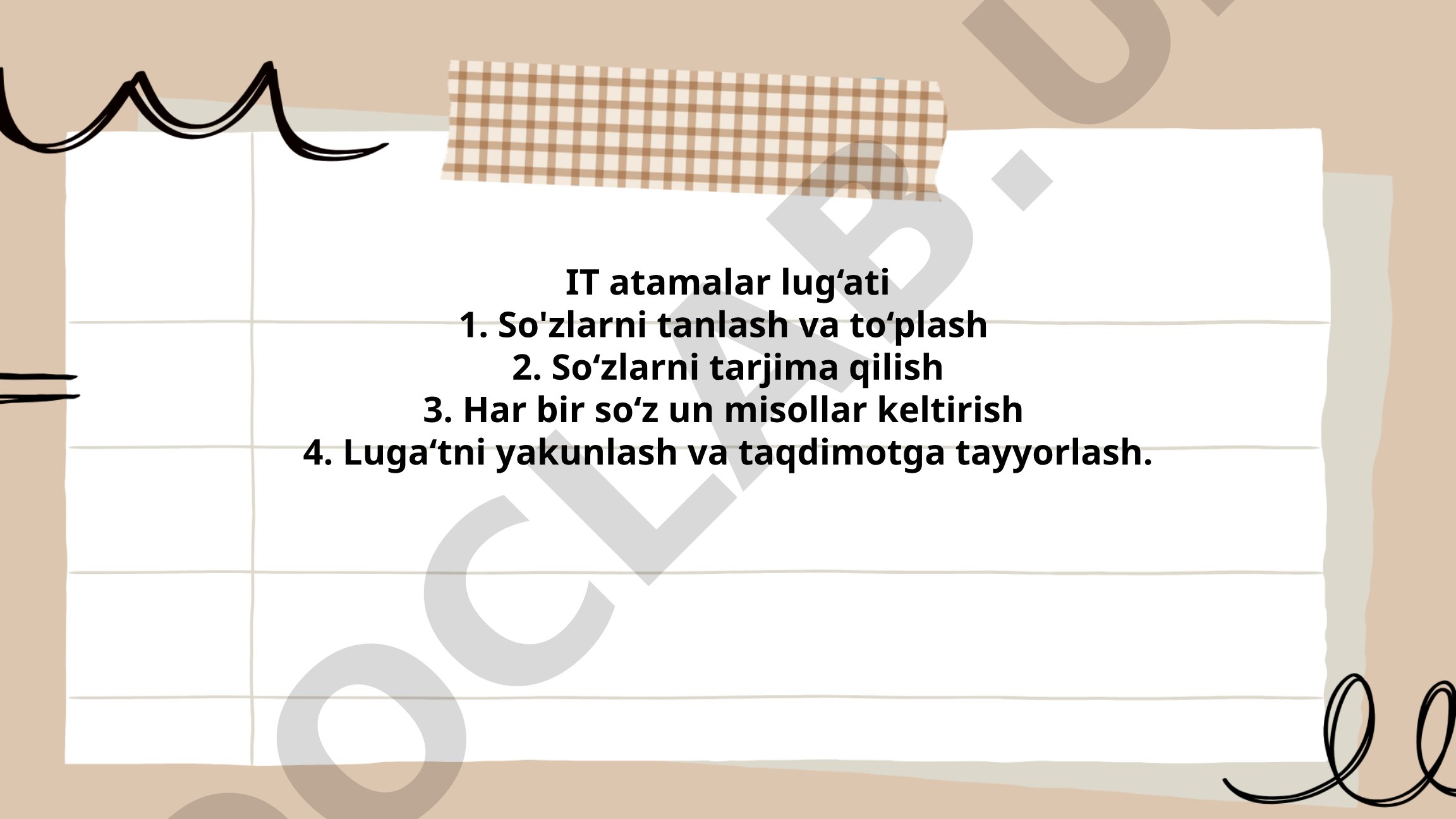 IT atamalar lug‘ati
