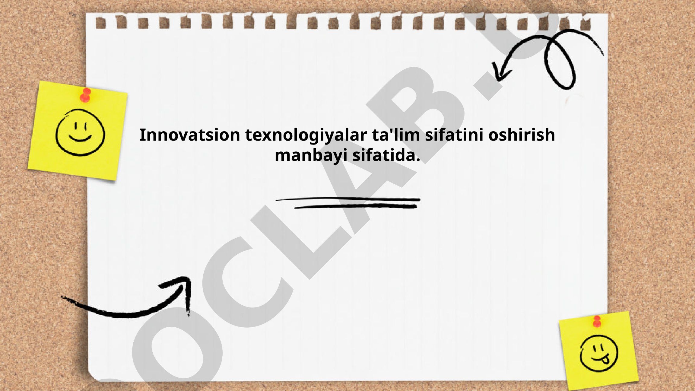 Innovatsion texnologiyalar ta'lim sifatini oshirish manbayi sifatida