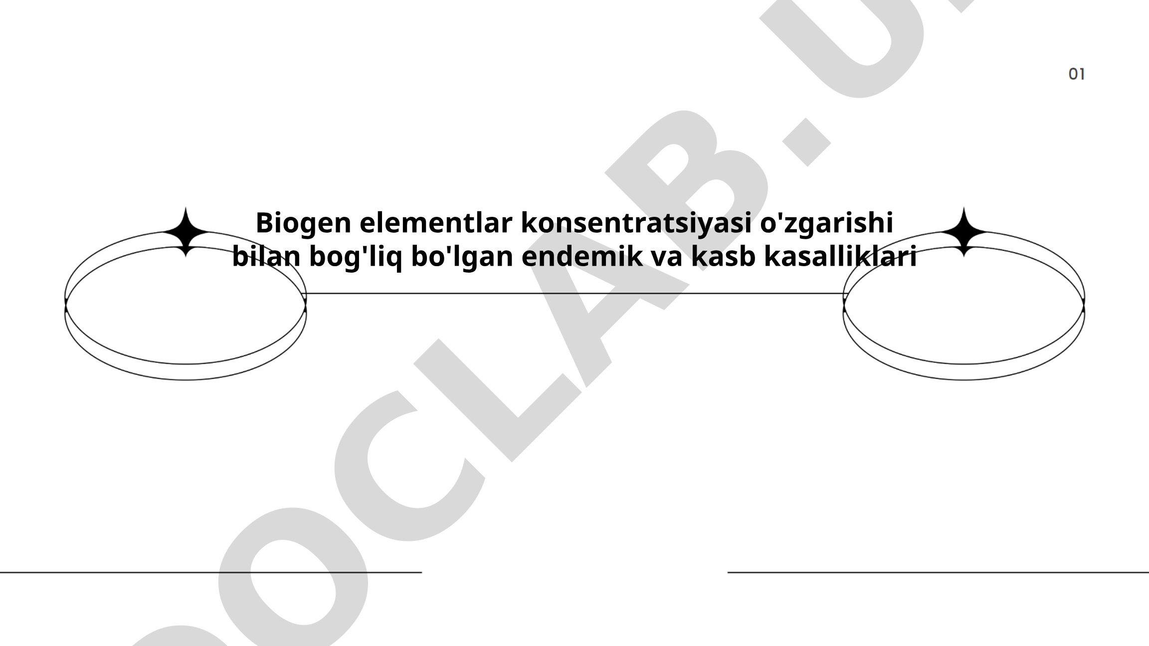 Biogen elementlar konsentratsiyasi o'zgarishi bilan bog'liq bo'lgan endemik va kasb kasalliklari