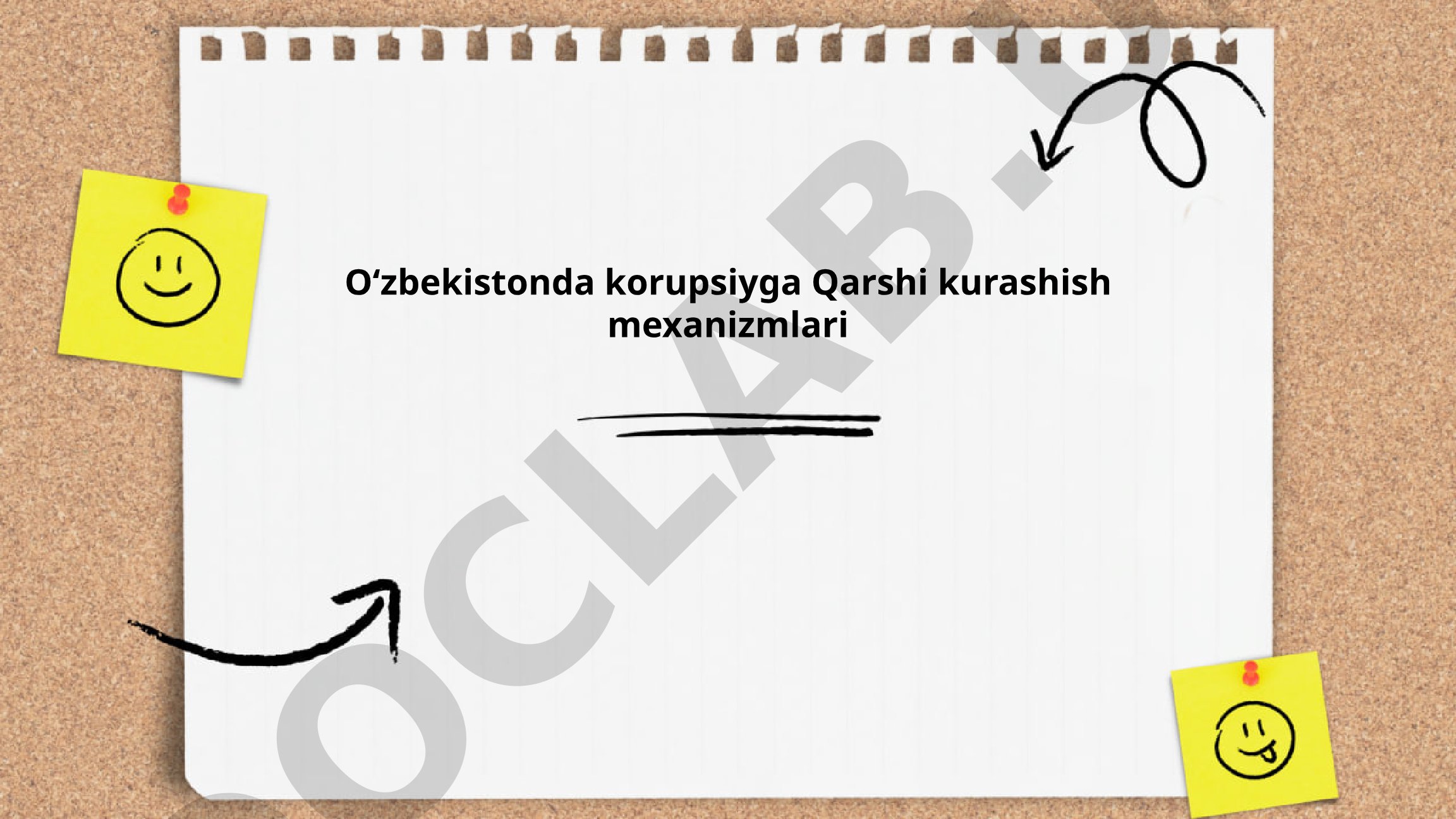Oʻzbekistonda korruptsiyaga qarshi kurashish mexanizmlari
