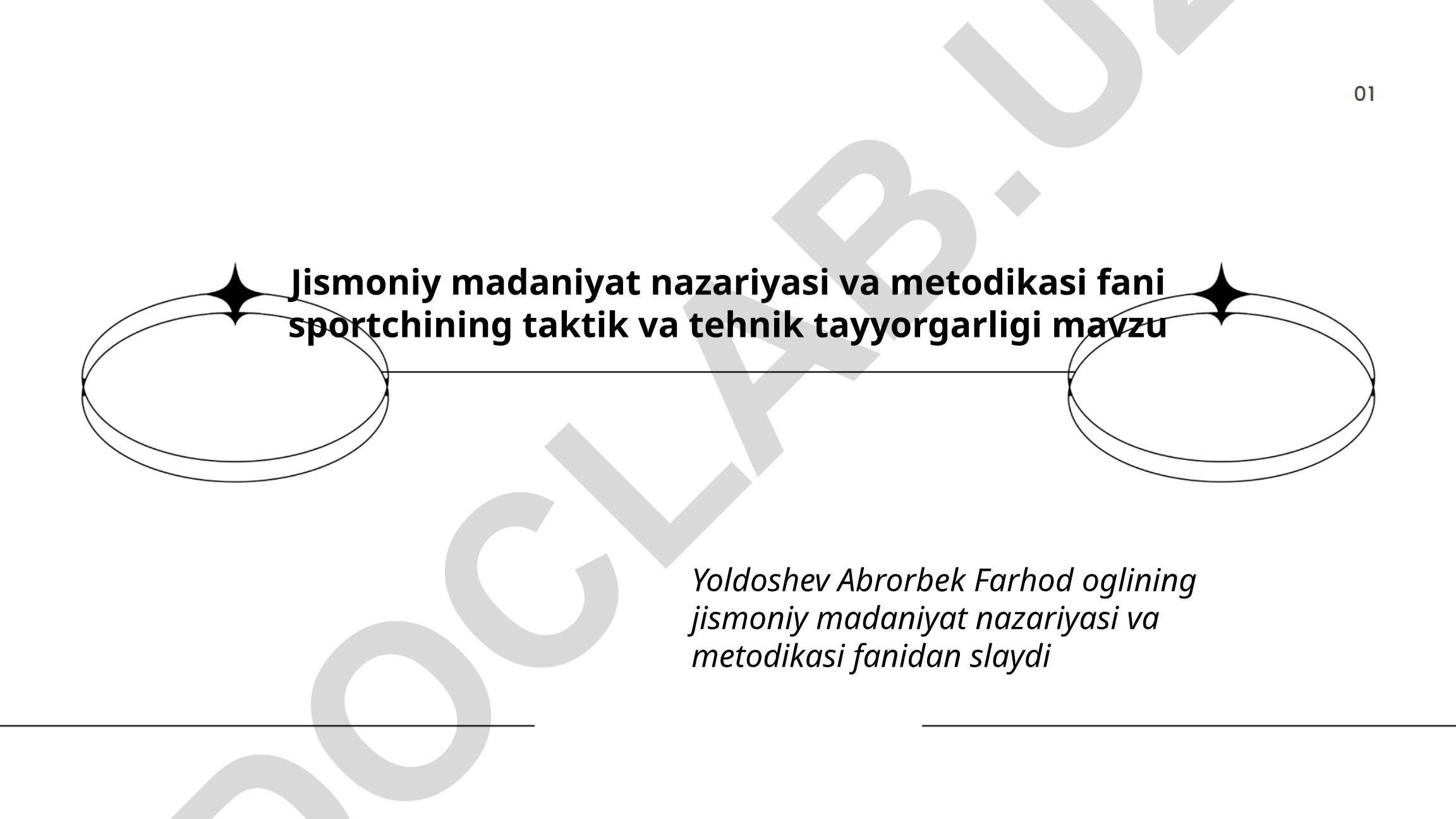 Jismoniy madaniyat nazariyasi va metodikasi fani sportchining taktik va texnik tayyorgarligi