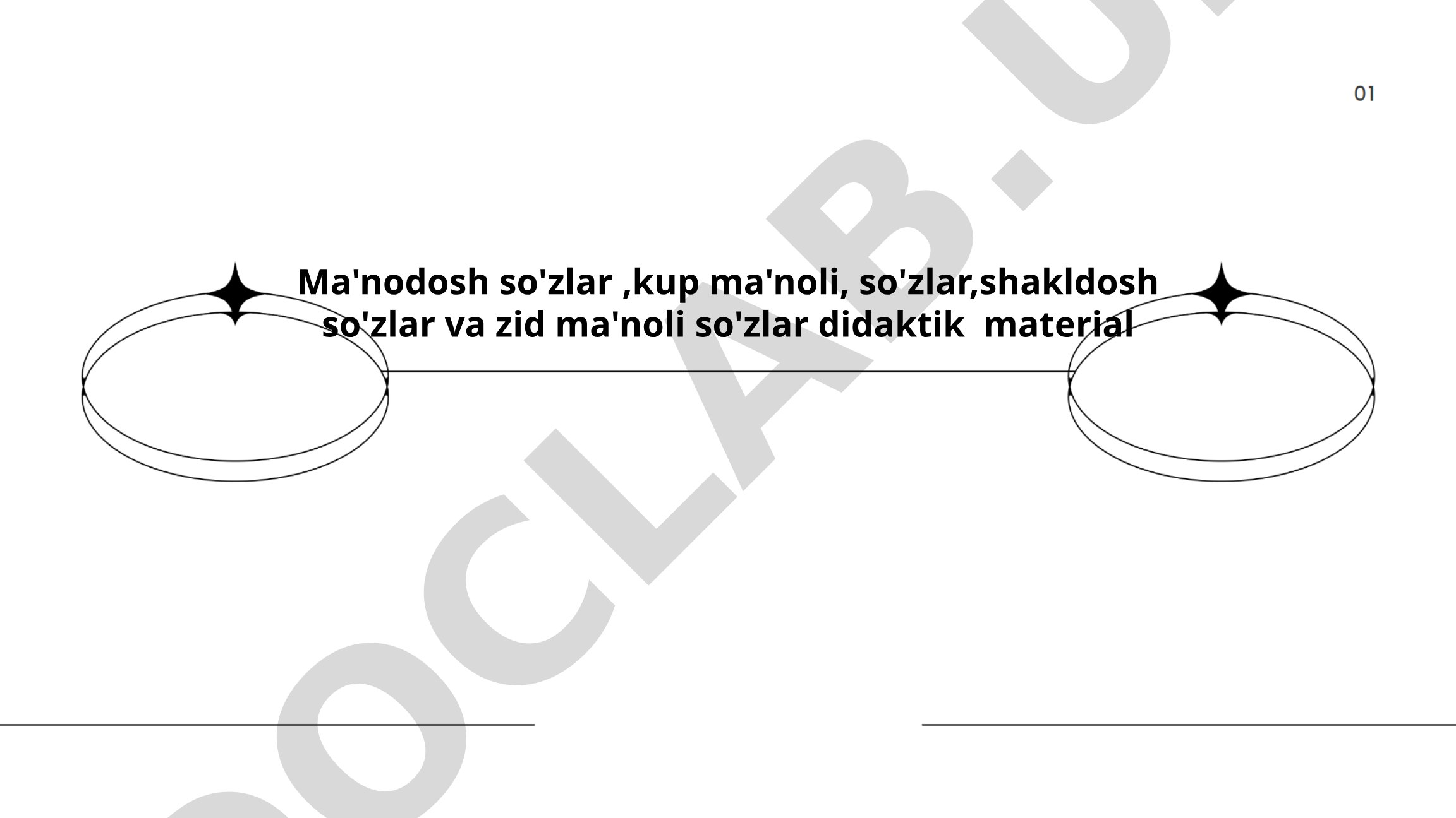 Ma'nodosh, ko'p ma'noli, shakldosh va zid ma'noli so'zlar