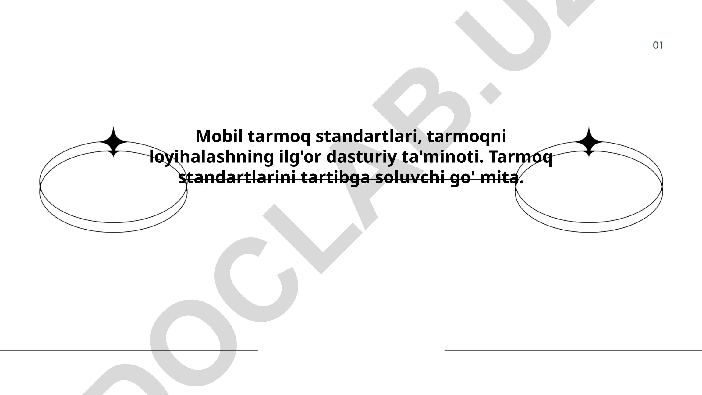Mobil tarmoq standartlari va 5G texnologiyalari