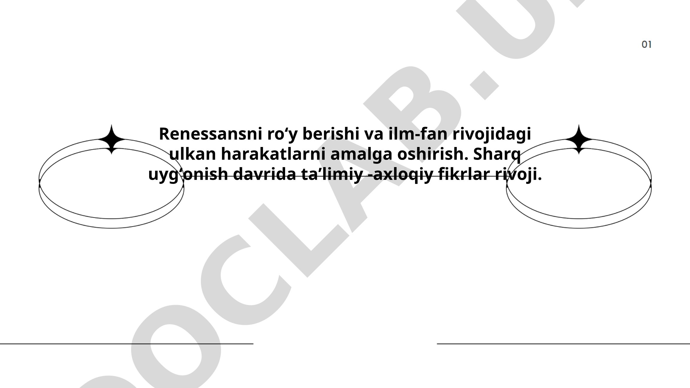 Renessans davrida ilm-fan rivojlanishi