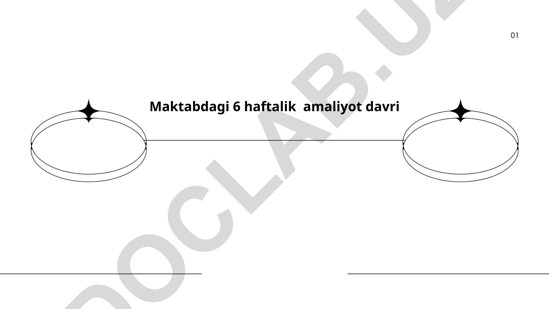 Maktabdagi 6 haftalik amaliyot davri dars rejasi tayyorlash va metodlari