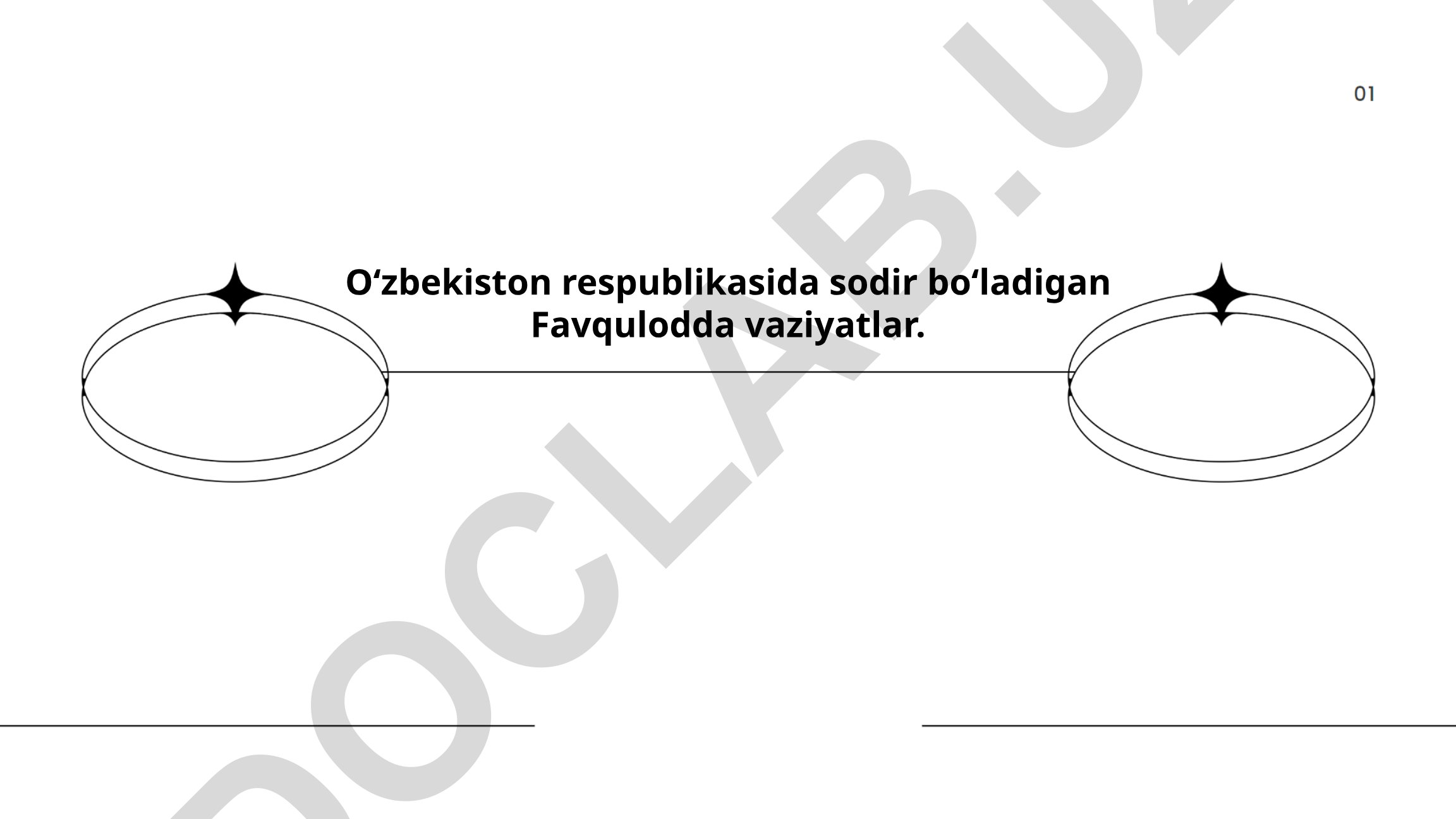 Oʻzbekistonda sodir boʻladigan favqulodda vaziyatlar