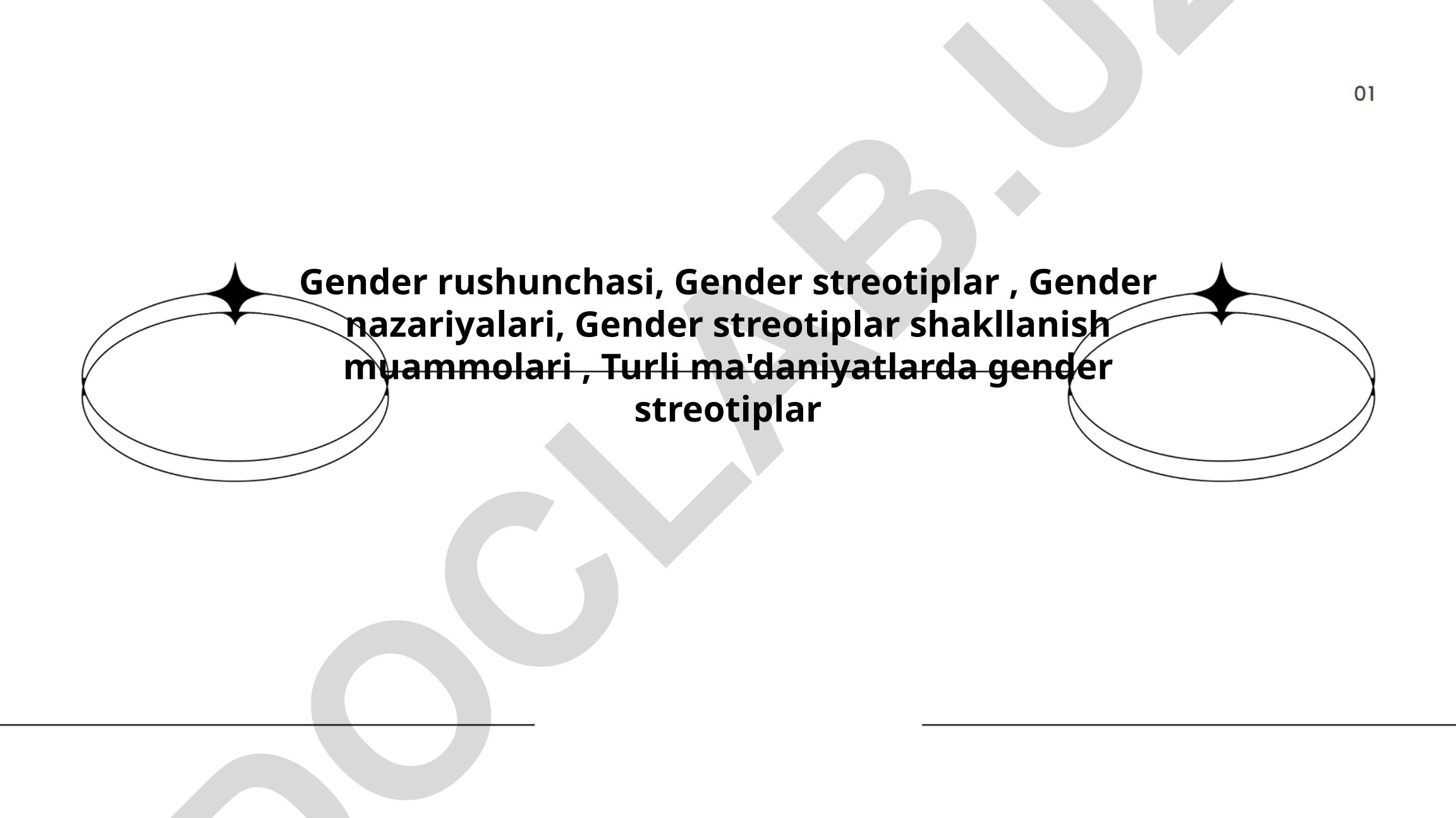 Gender tengligi, stereotiplar va nazariyalar