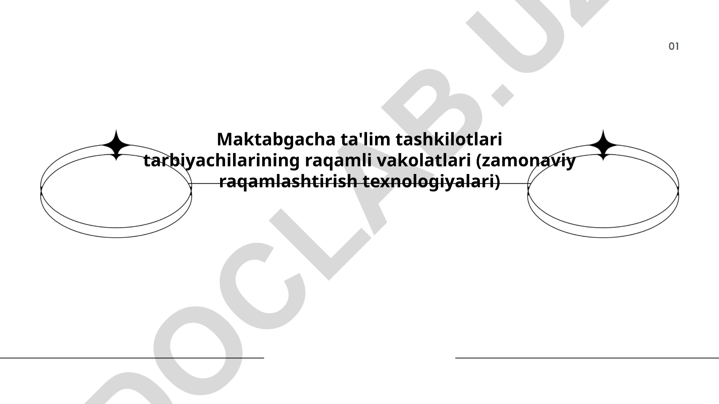 Maktabgacha ta'lim tashkilotlari tarbiyachilarining raqamli vakolatlari
