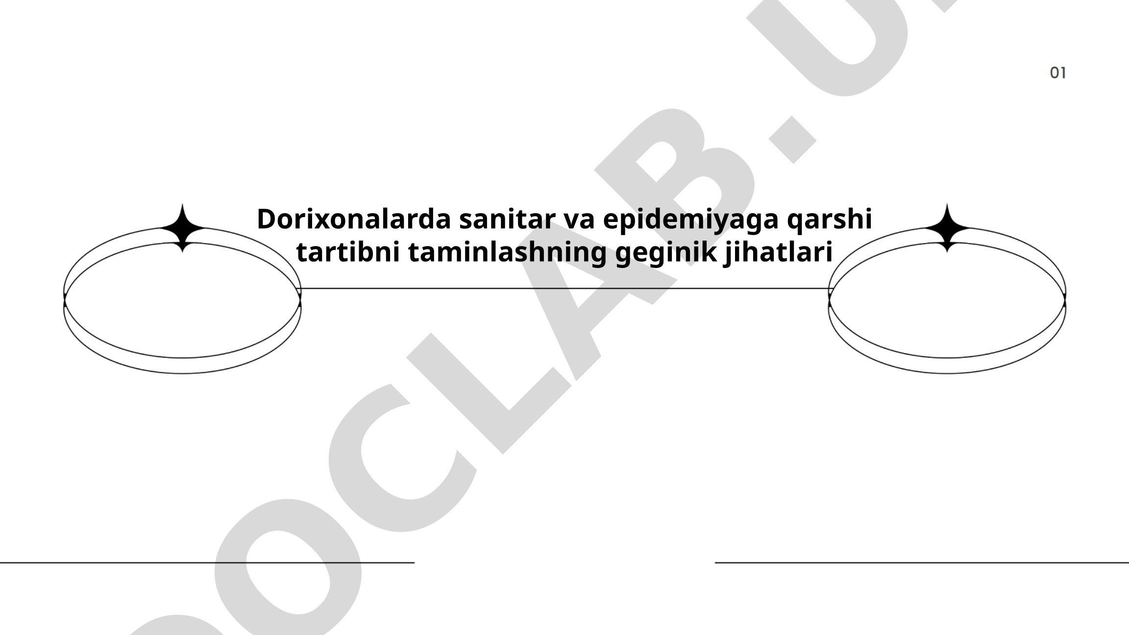 Dorixonalarda sanitar va epidemiyaga qarshi tartibni taminlashning gigienik jihatlari