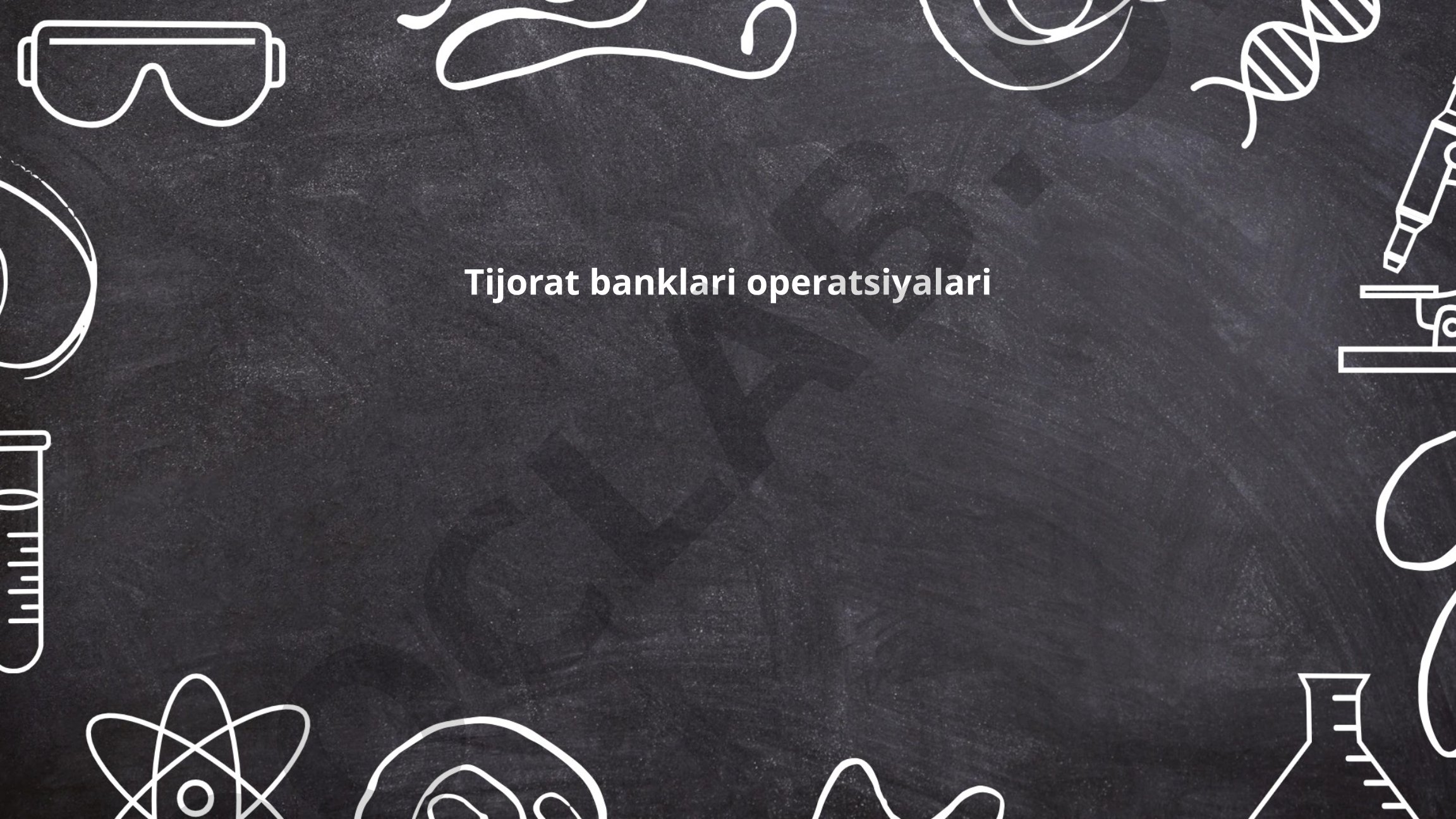 Tijorat banklari operatsiyalari