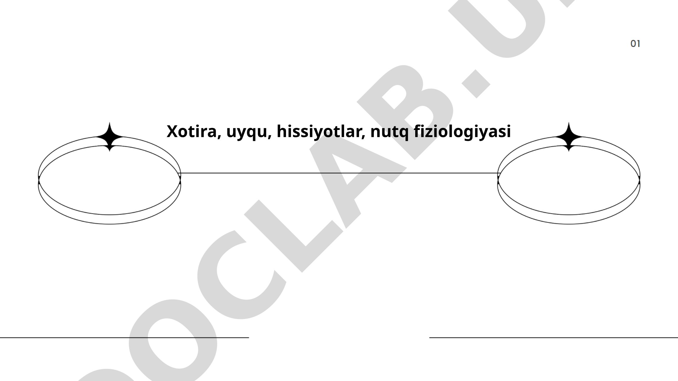 Xotira, uyqu, hissiyotlar va nutq fiziologiyasi