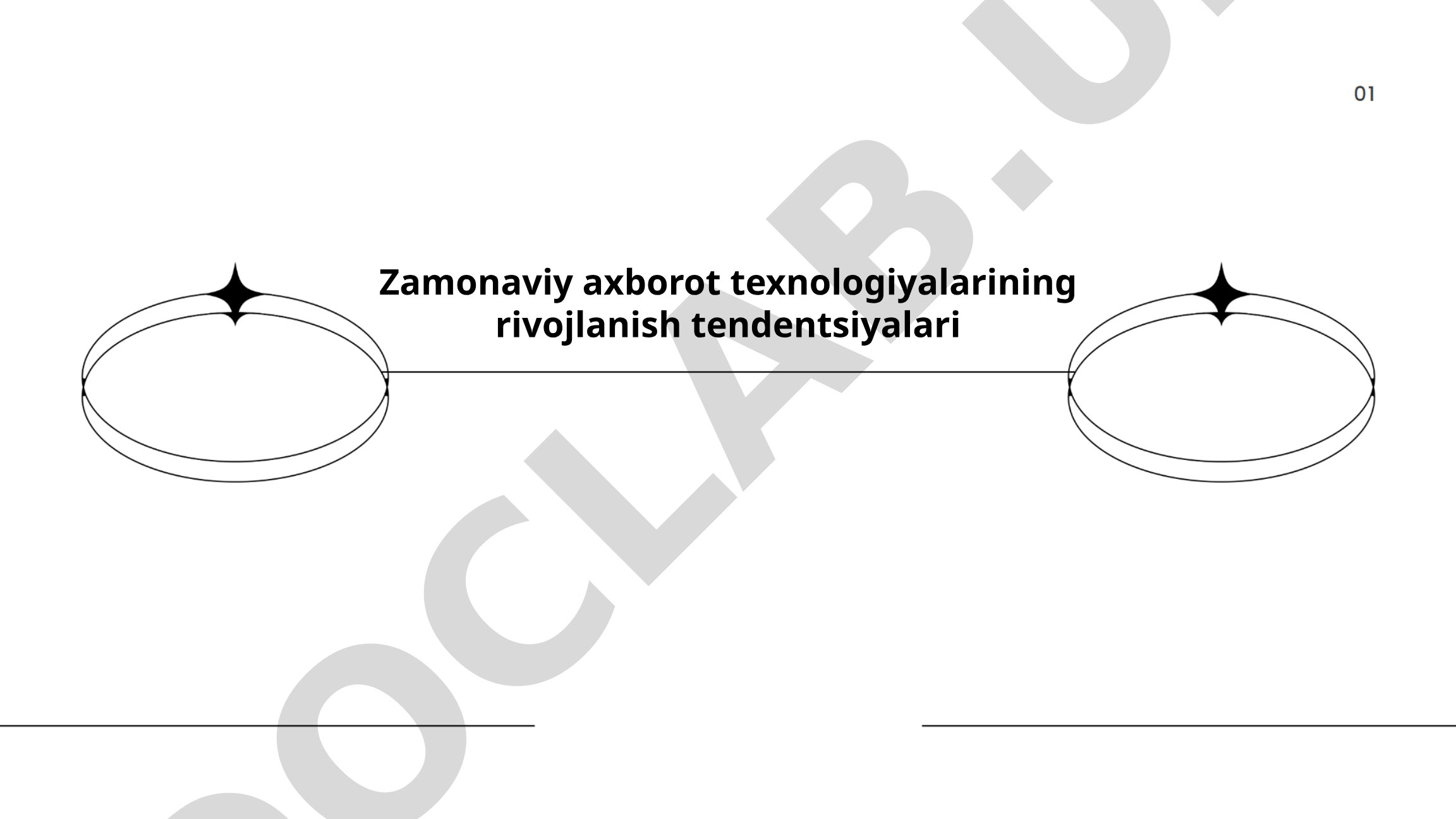 Zamonaviy axborot texnologiyalarining rivojlanish tendentsiyalari